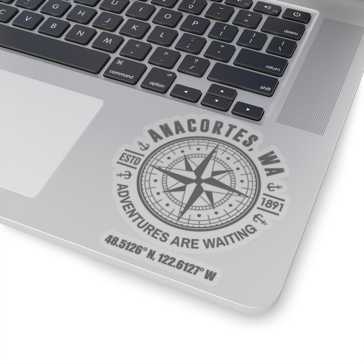 ANACORTES COMPASS Sticker