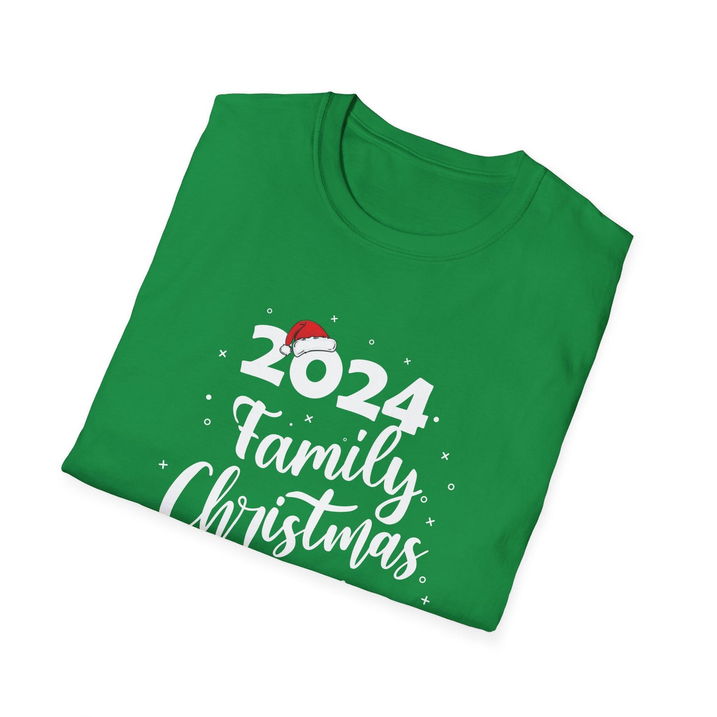 FAMILY CHRISTMAS 2024 JOY Unisex Softstyle T-Shirt