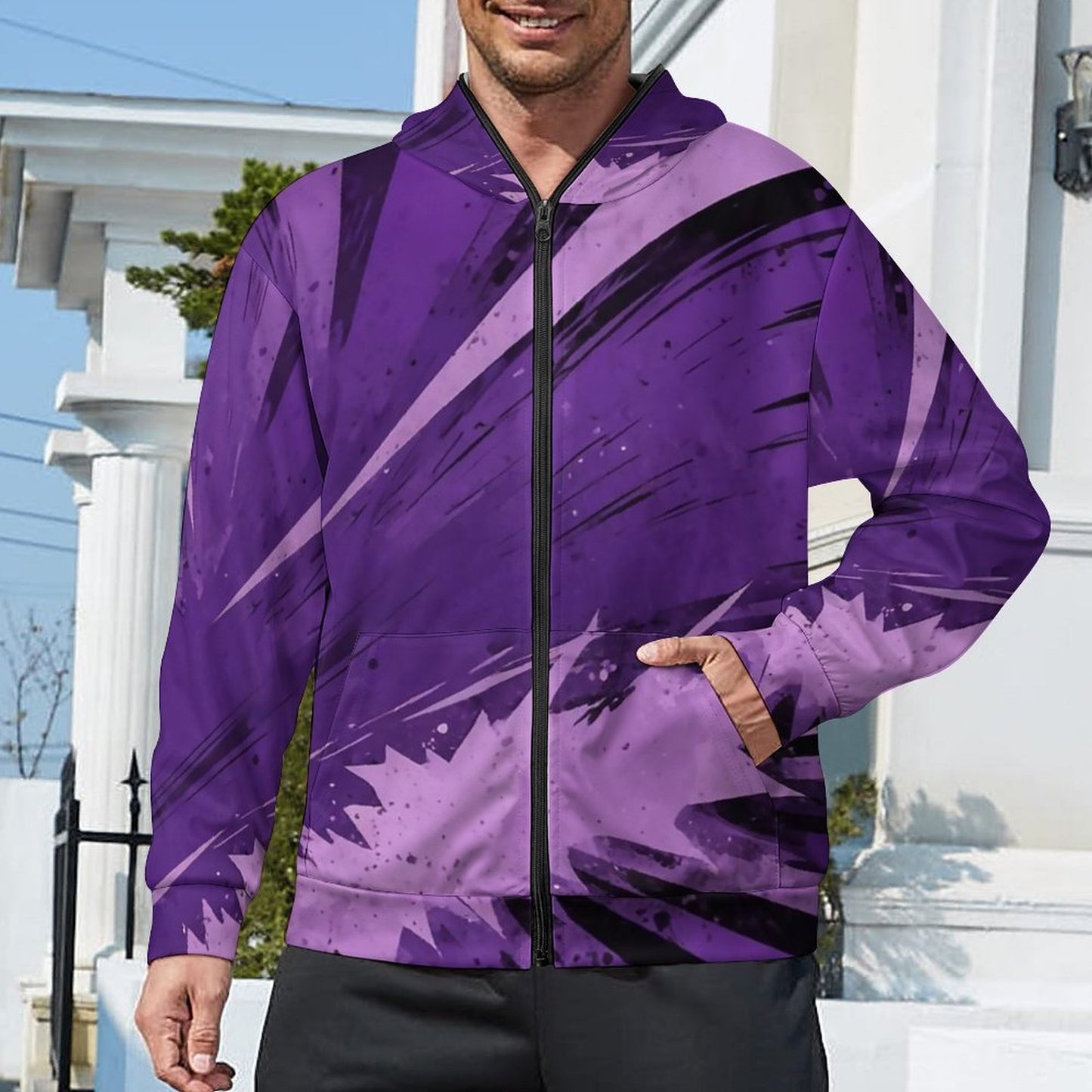 Custom Zip up Hoodie