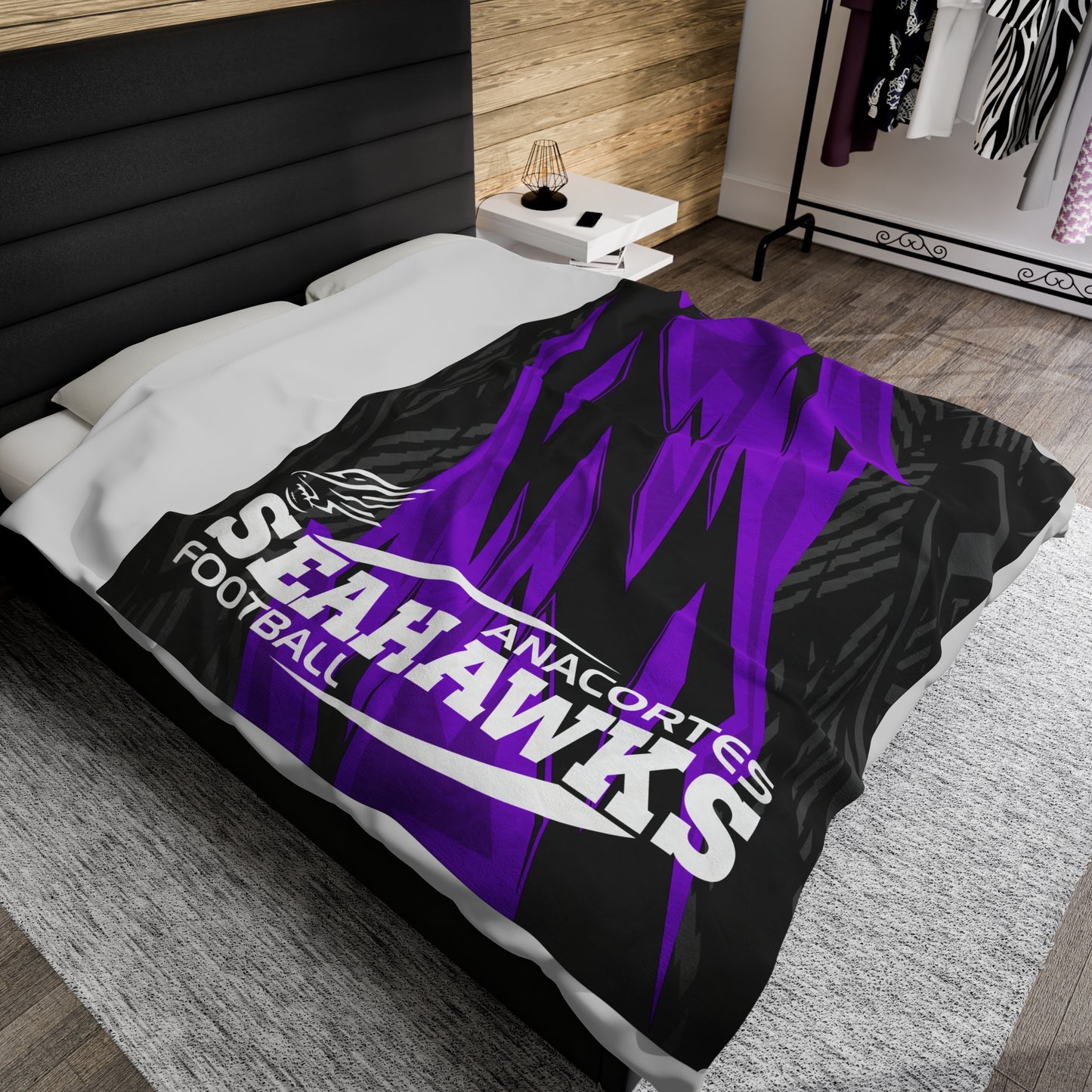 FOOTBALL Plush Blanket