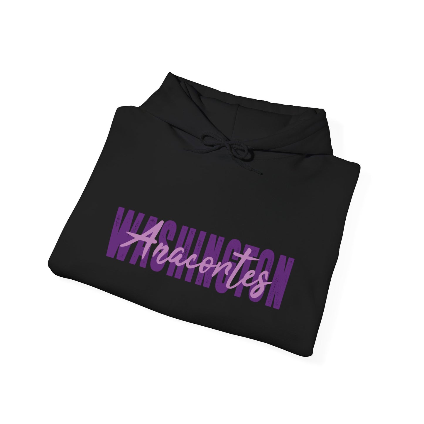 ANACORTES WASHINGTON TEXT Unisex Heavy Blend™ Hooded Sweatshirt