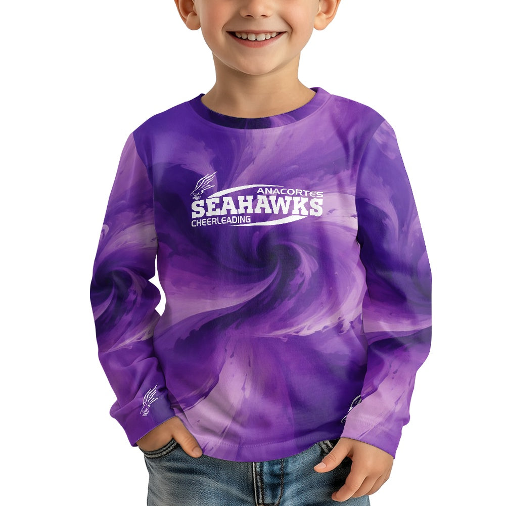ANACORTES CHEERLEADING Children's long-sleeved T-shirt