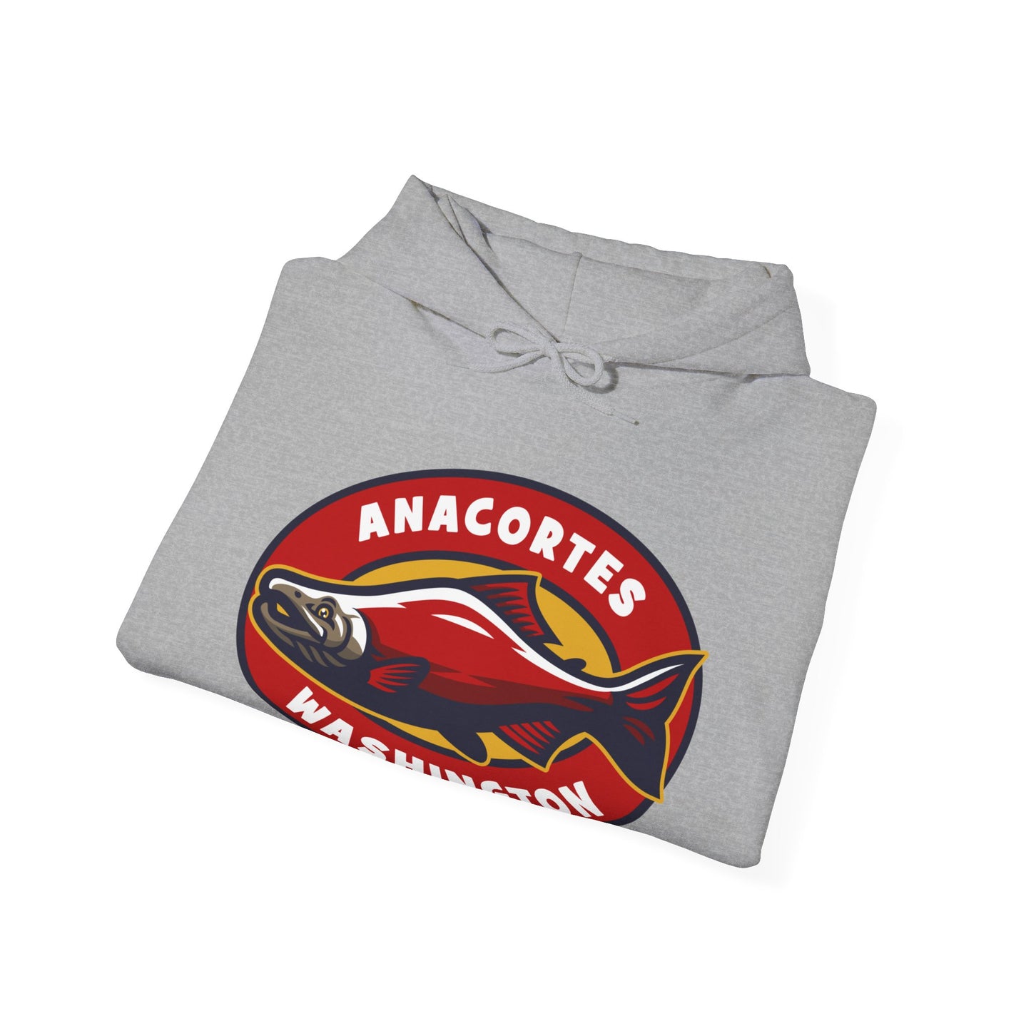 ANACORTES SALMON Unisex Heavy Blend™ Hooded Sweatshirt