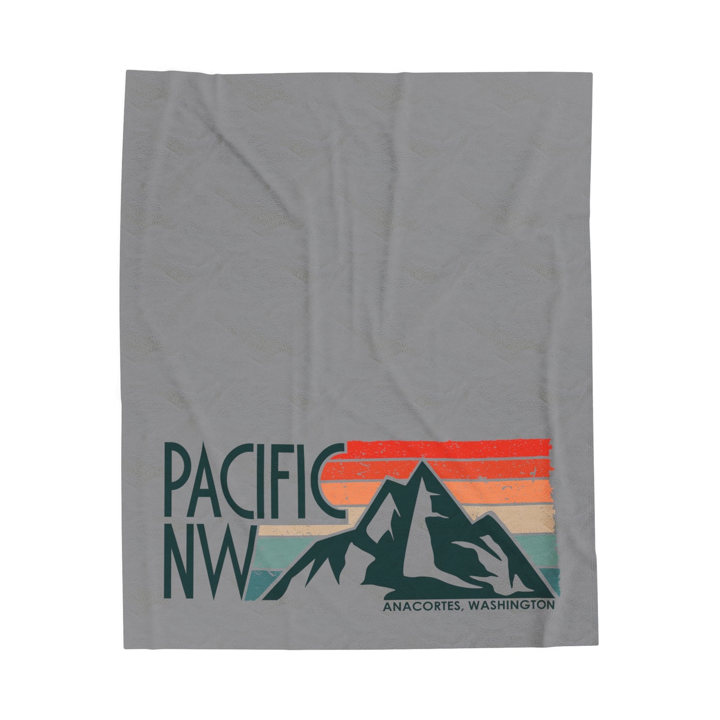 PNW ANACORTES Velveteen Plush Blanket