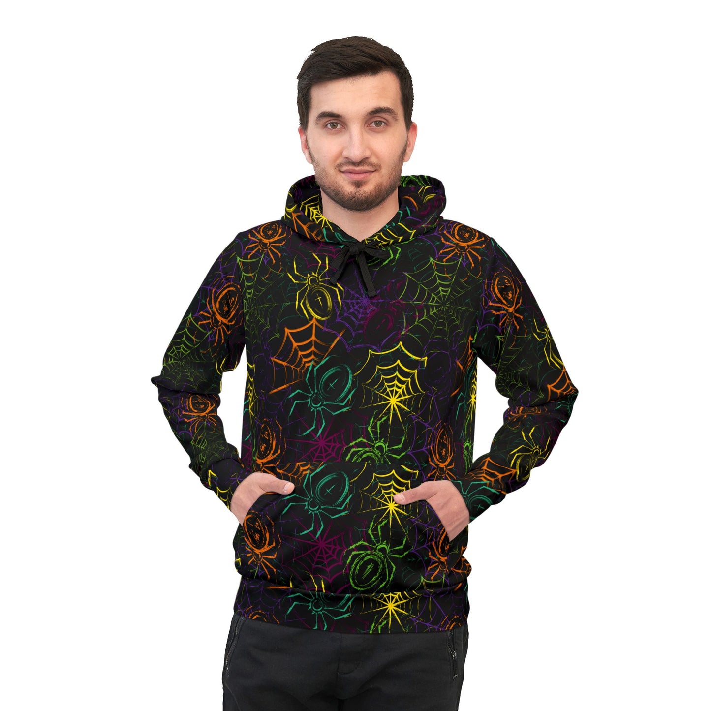 Neon Spiders Hoodie