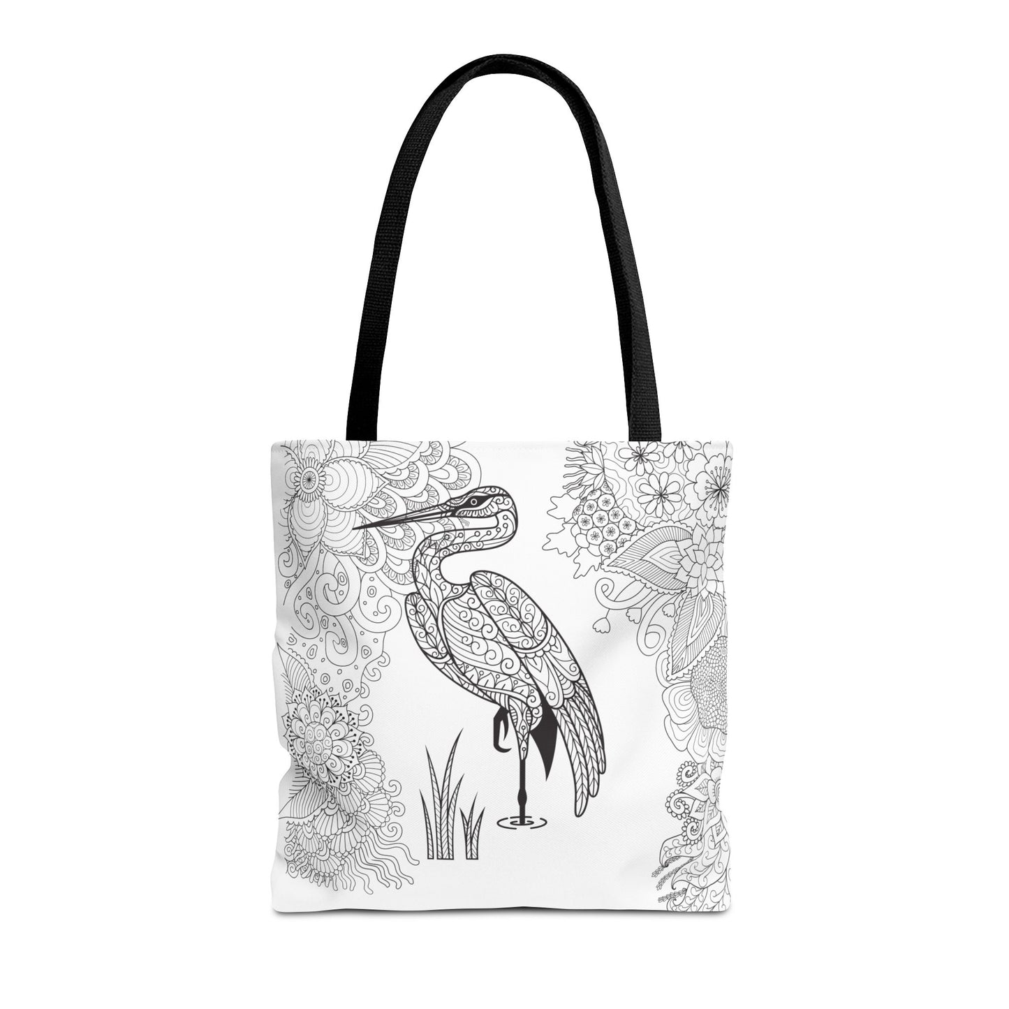 COLOR ME HERON Tote Bag