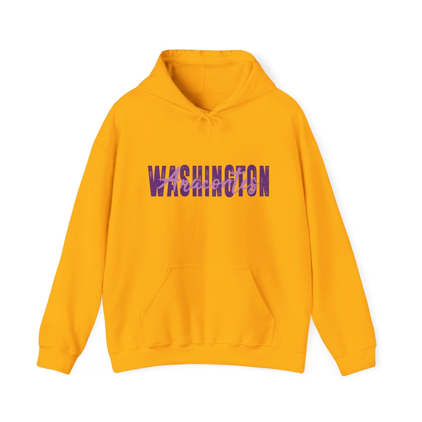 ANACORTES WASHINGTON TEXT Unisex Heavy Blend™ Hooded Sweatshirt