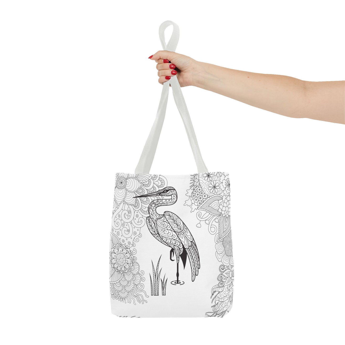 COLOR ME HERON Tote Bag