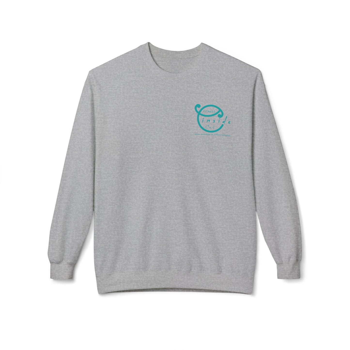 IO FITNESS Unisex Midweight Softstyle Fleece Crewneck Sweatshirt