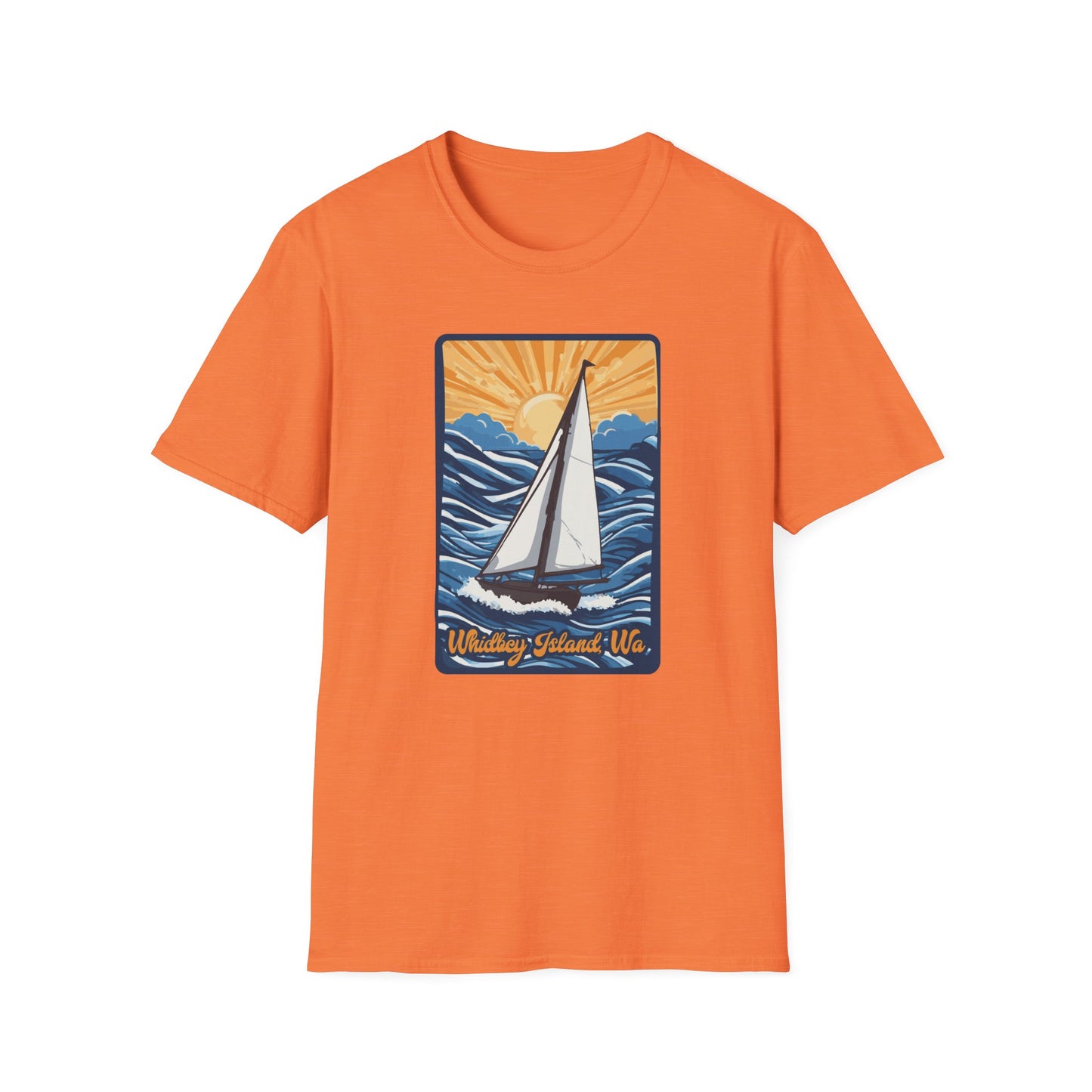 WHIDBEY ISLAND WA Unisex Softstyle T-Shirt