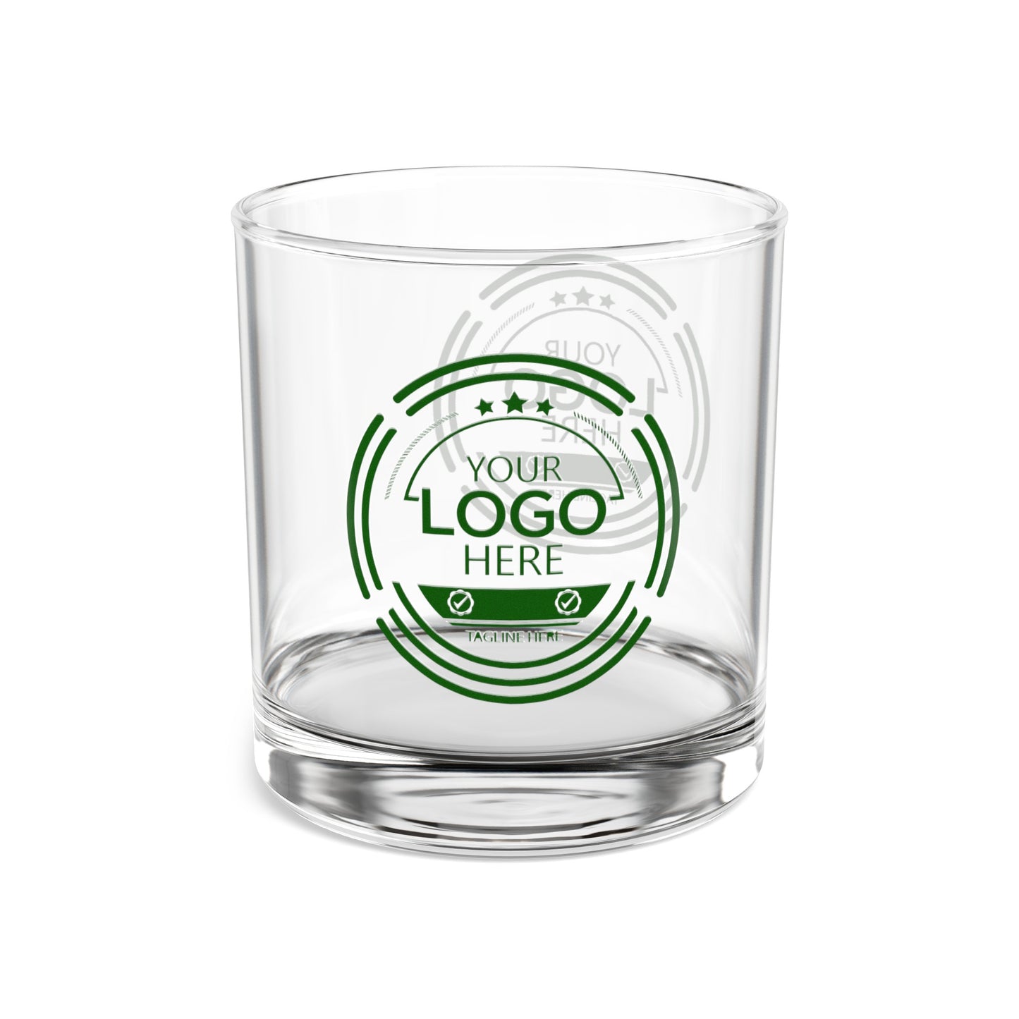 YOUR LOGO HERE ! Rocks Glass, 10oz