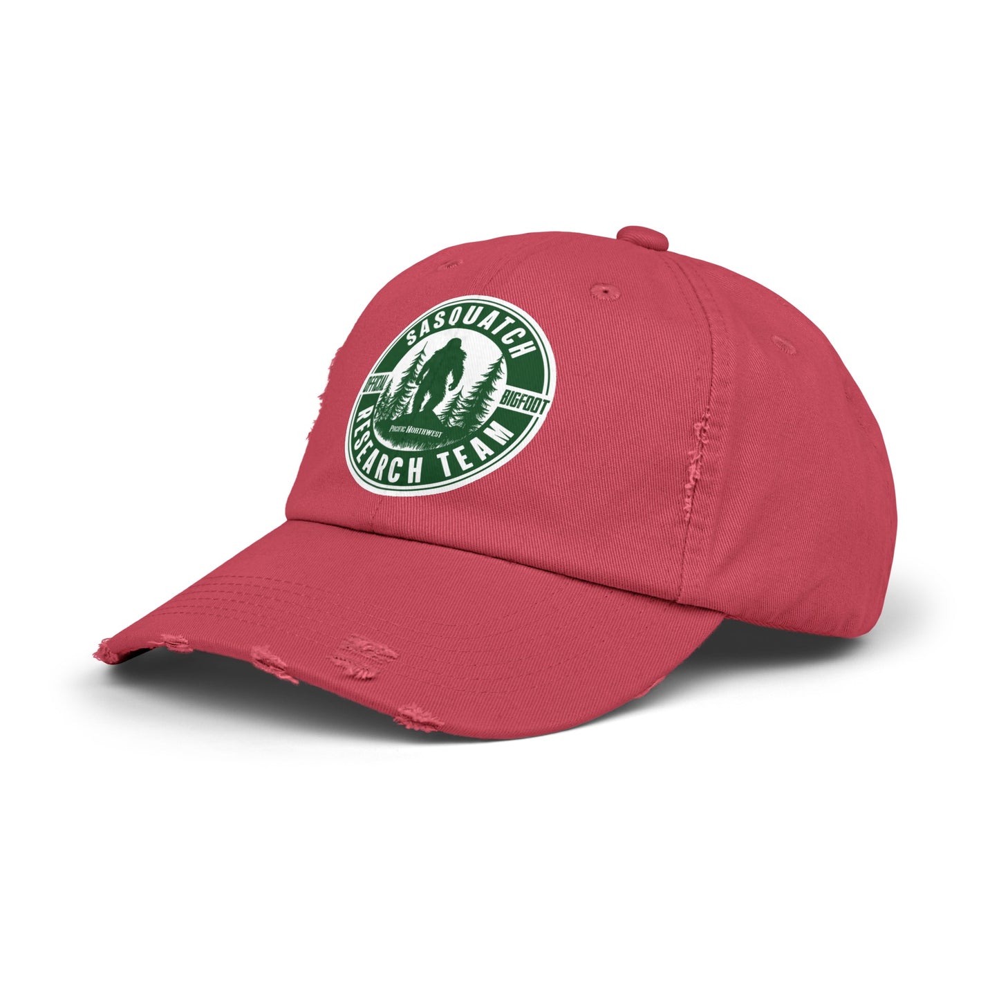 SASQUATCH - PNW Unisex Distressed Cap