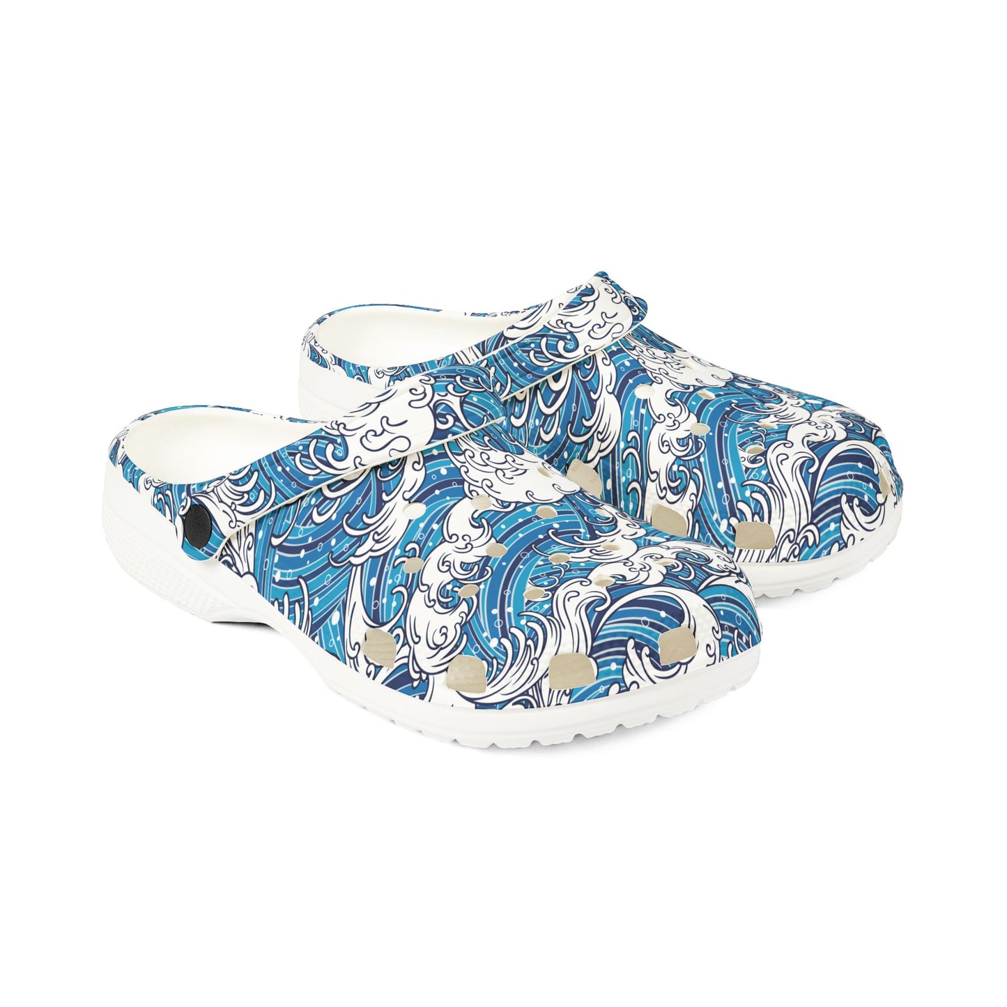 WAVES Rubber Shoes (AOP)