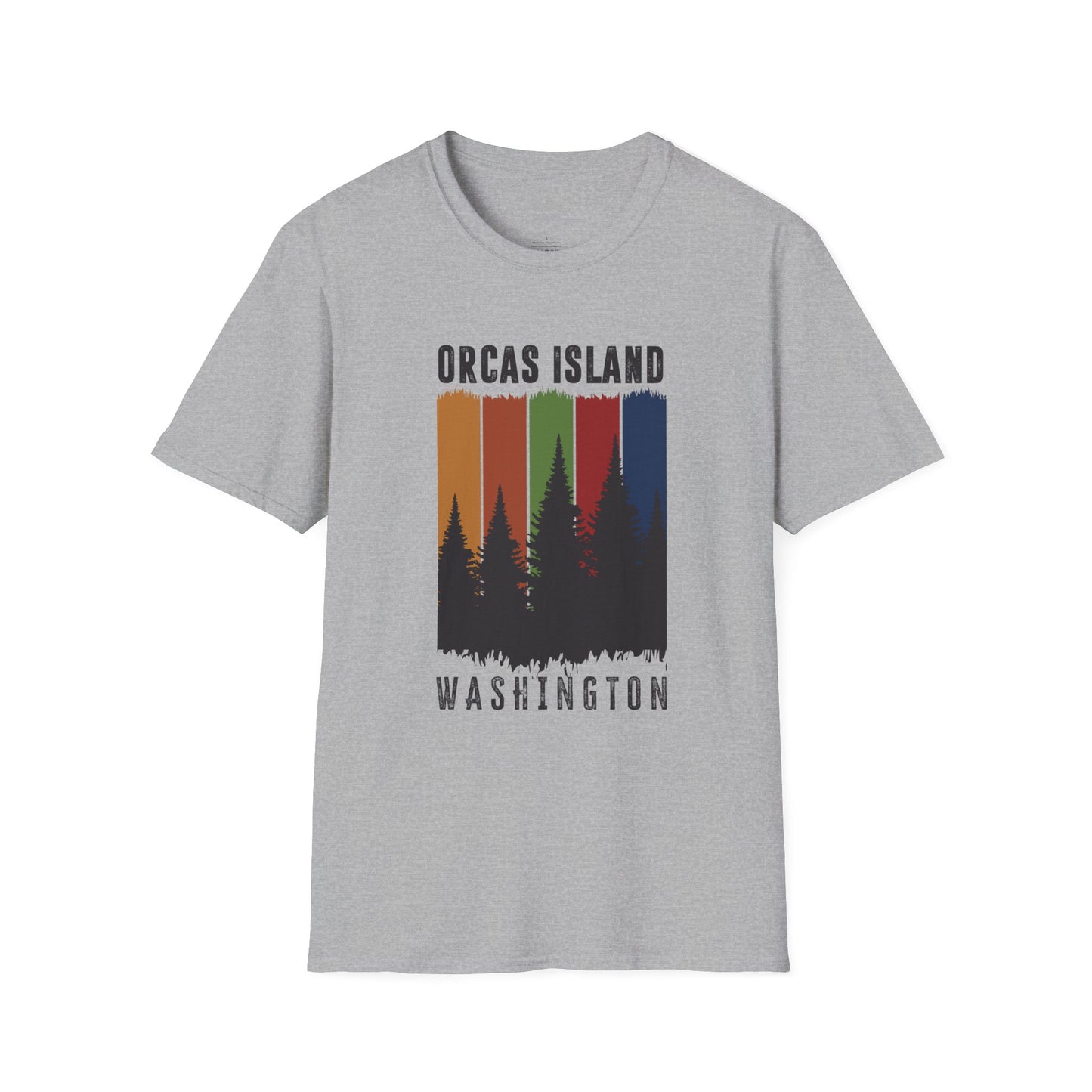 ORCAS ISLAND - Trees Unisex Softstyle T-Shirt