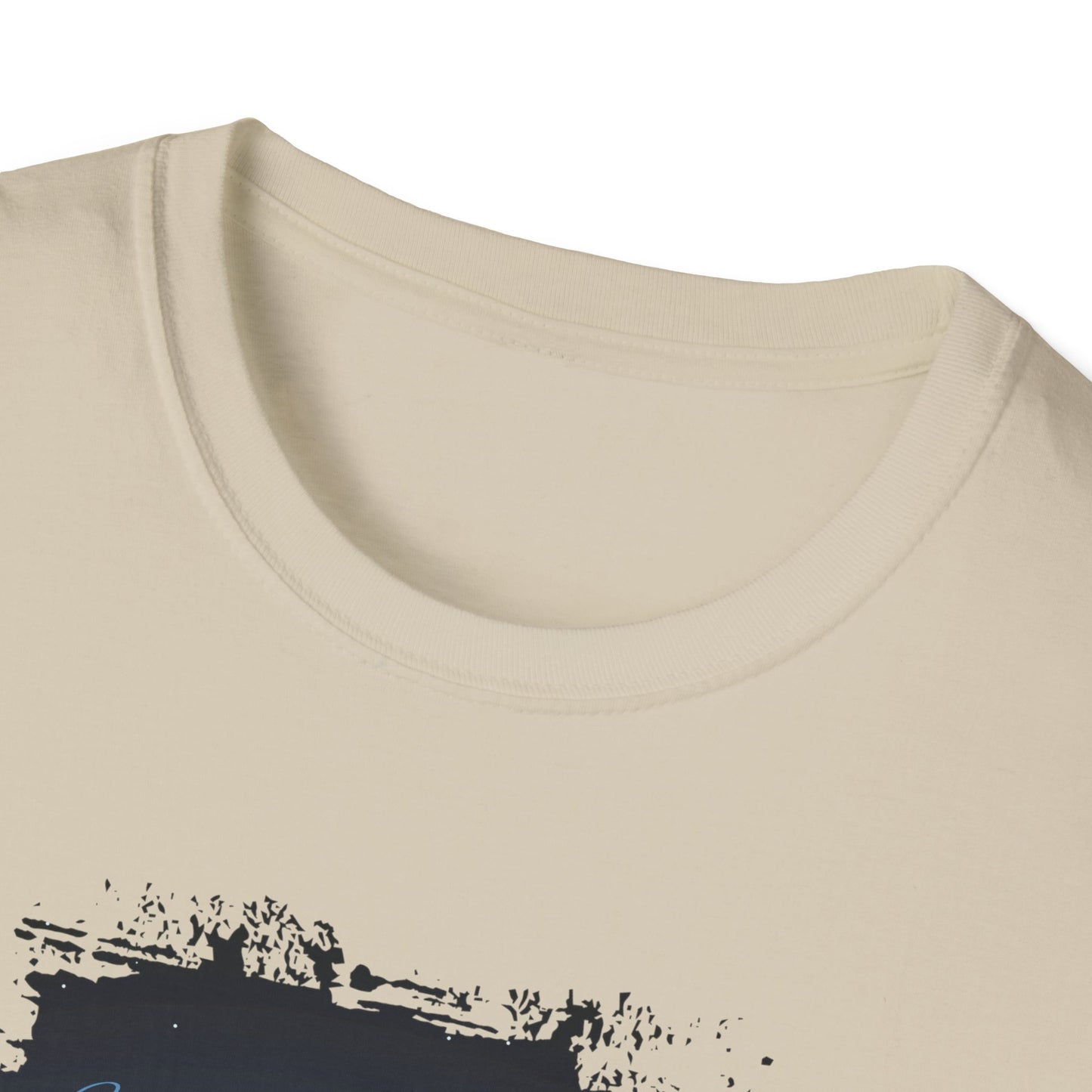 Whidbey Island Moon Night Unisex Softstyle T-Shirt