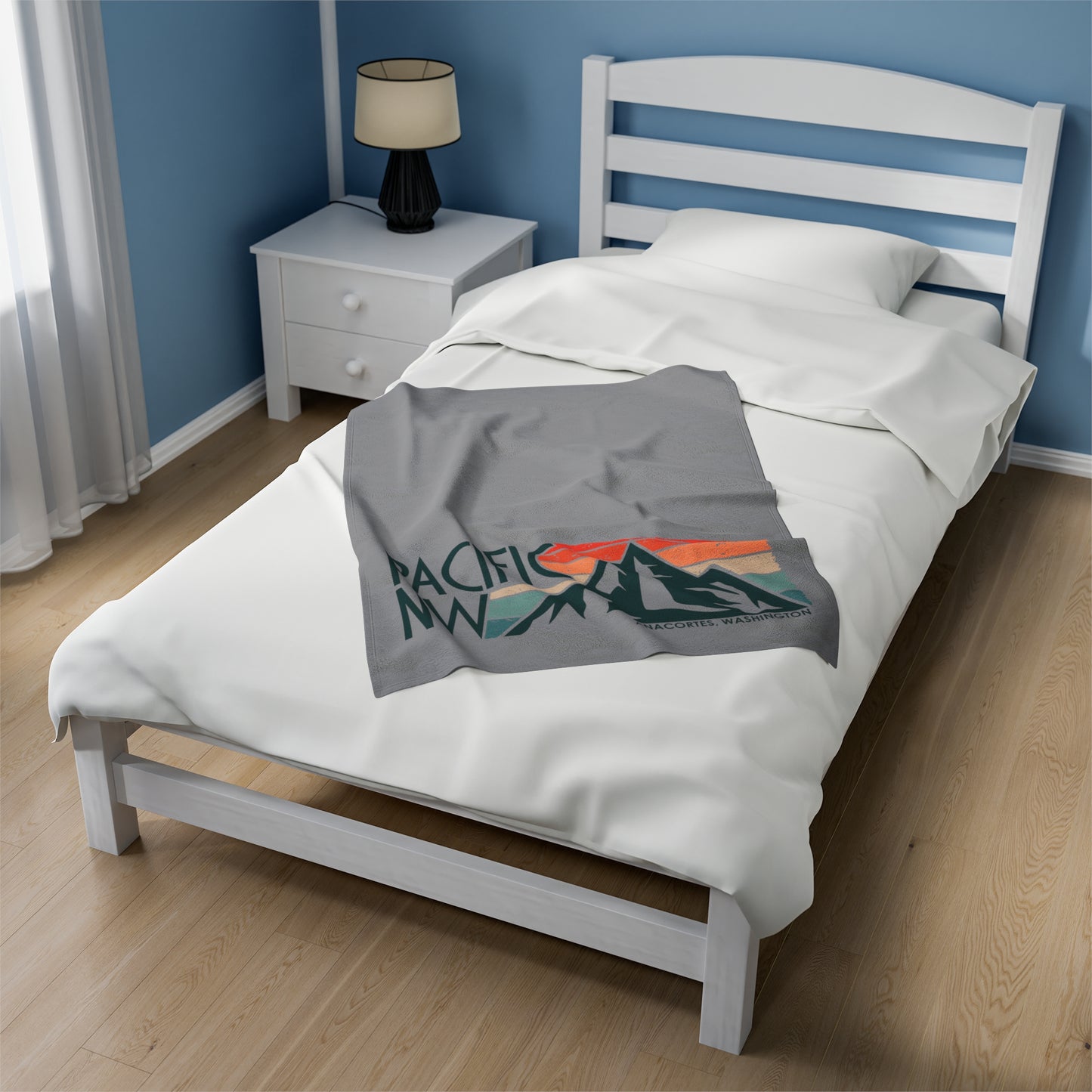 PNW ANACORTES Velveteen Plush Blanket
