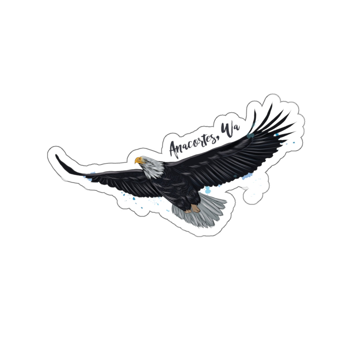 Anacortes Eagle Sticker