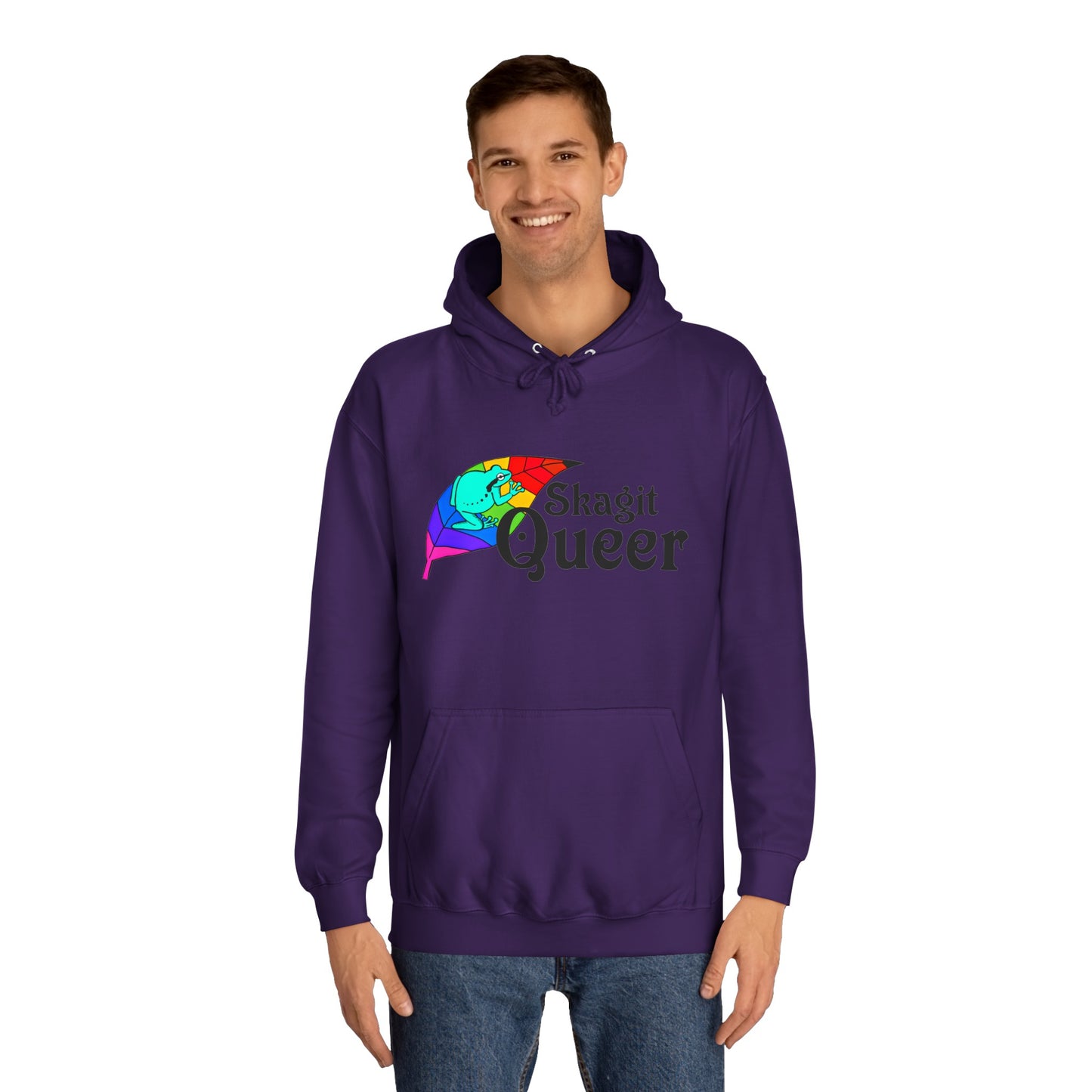 SKAGIT QUEER Unisex College Hoodie