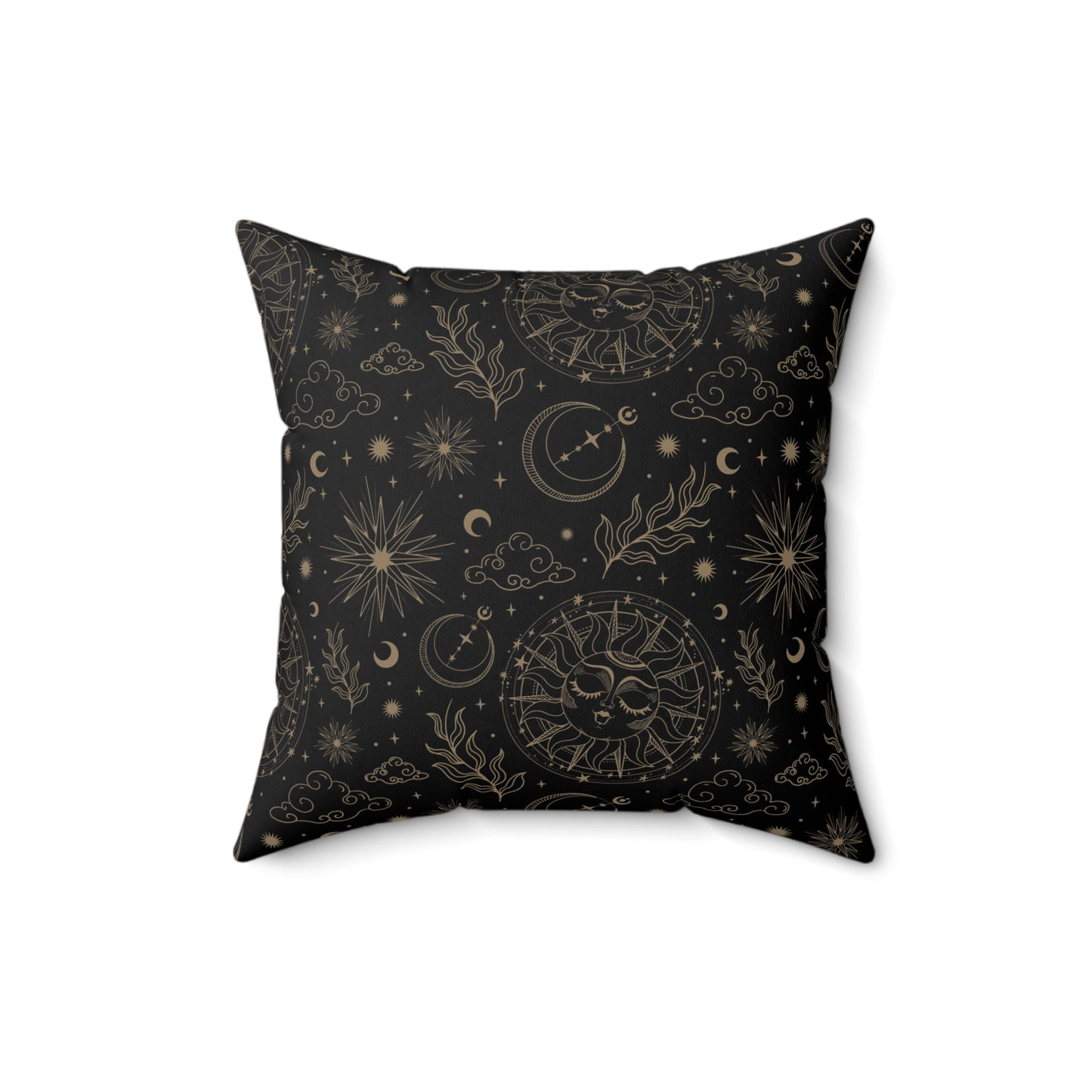CELESTIAL Faux Suede Square Pillow