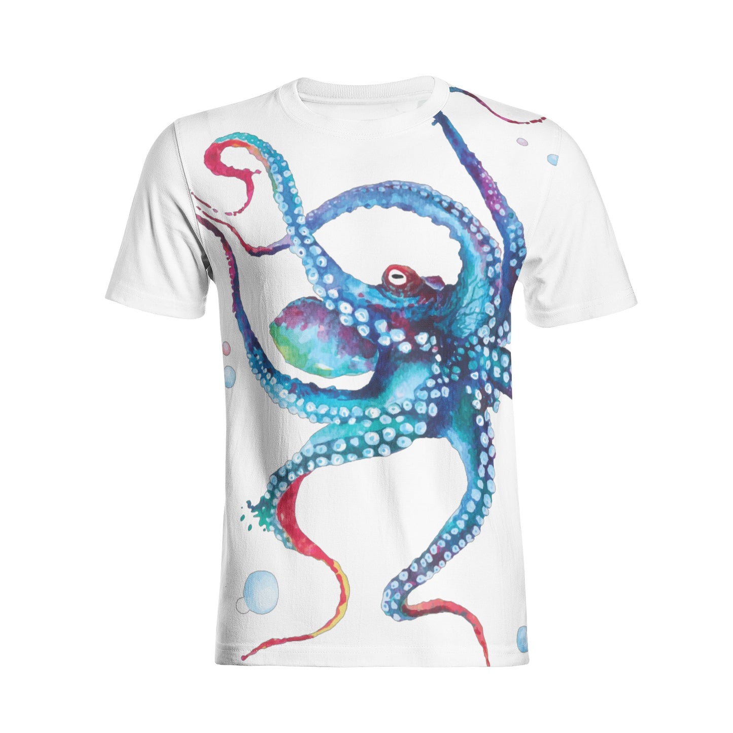 Octopus Dreams Unisex All-Over Print Cotton T-shirts