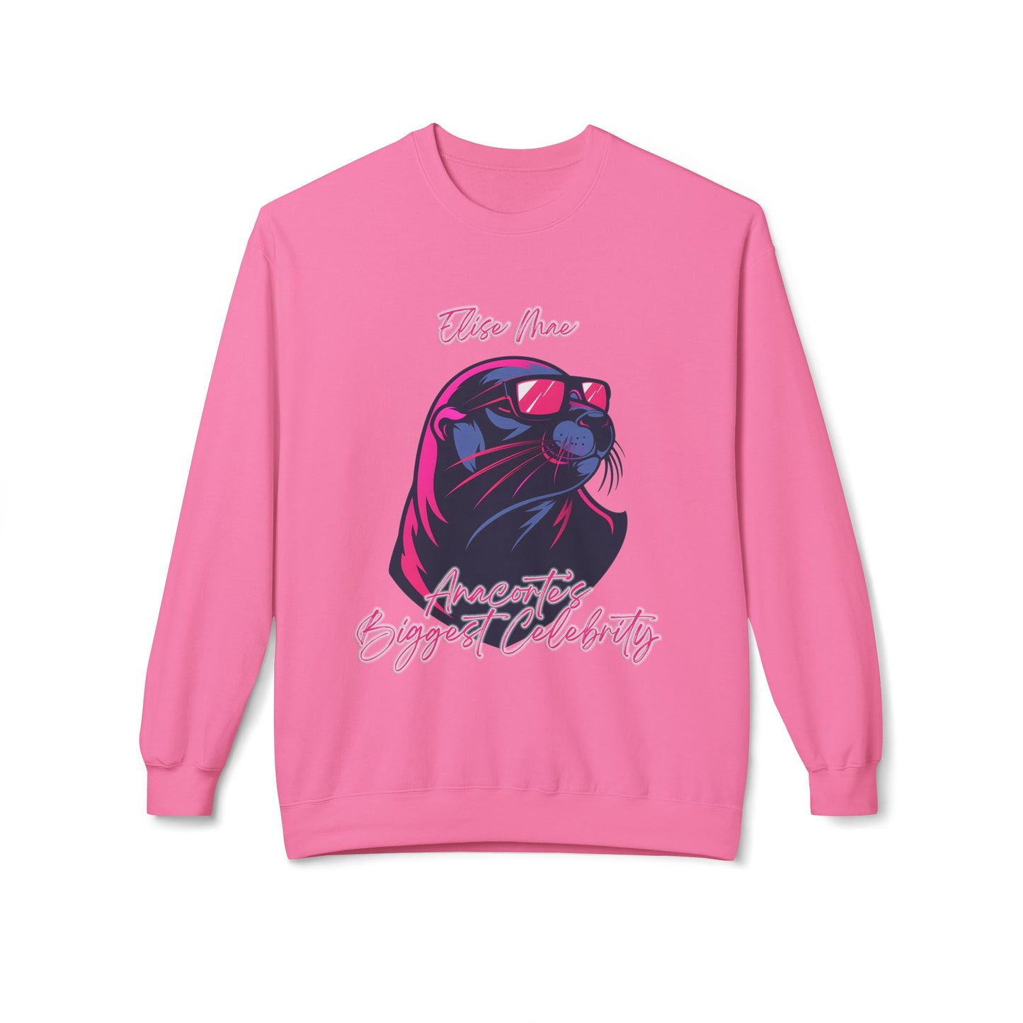 ELSIE MAE CELEBRITY Unisex Midweight Softstyle Fleece Crewneck Sweatshirt
