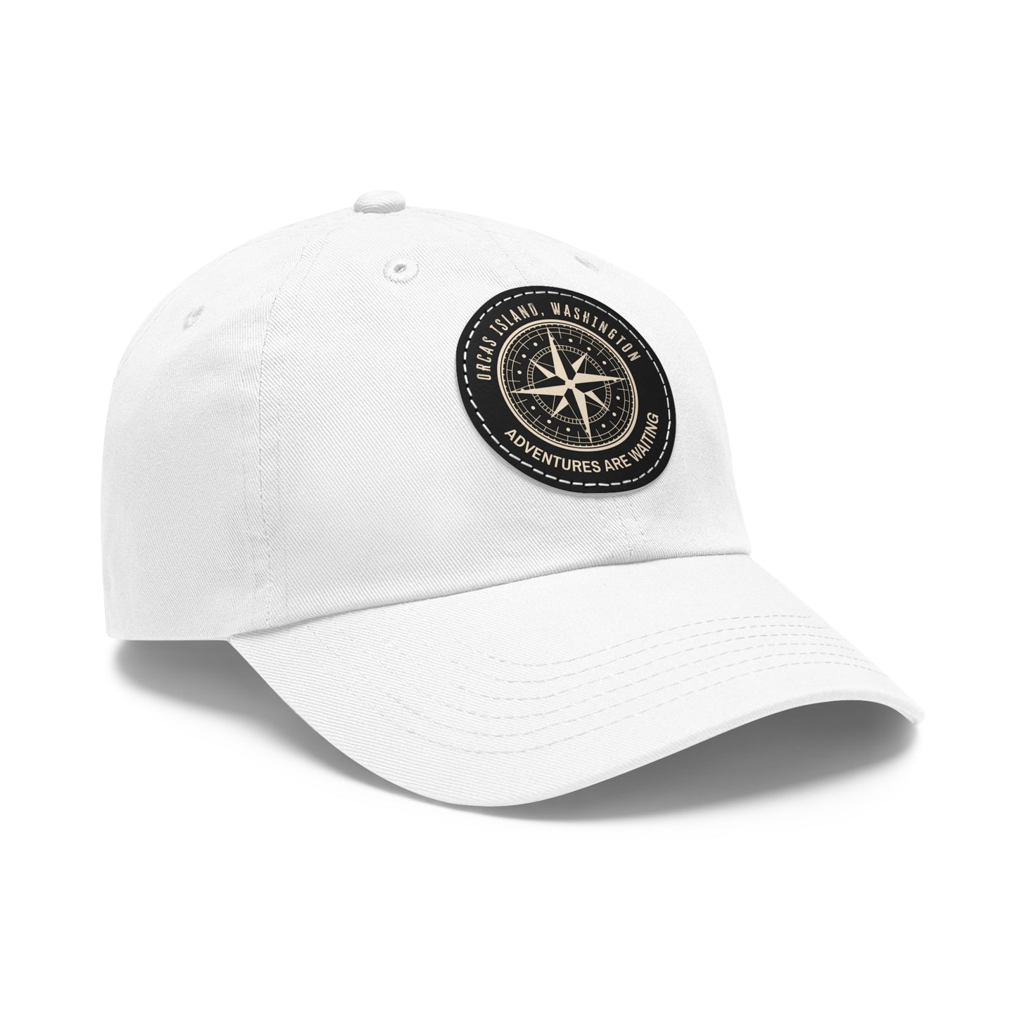 ORCAS COMPASS Hat with Leather Patch (Round)