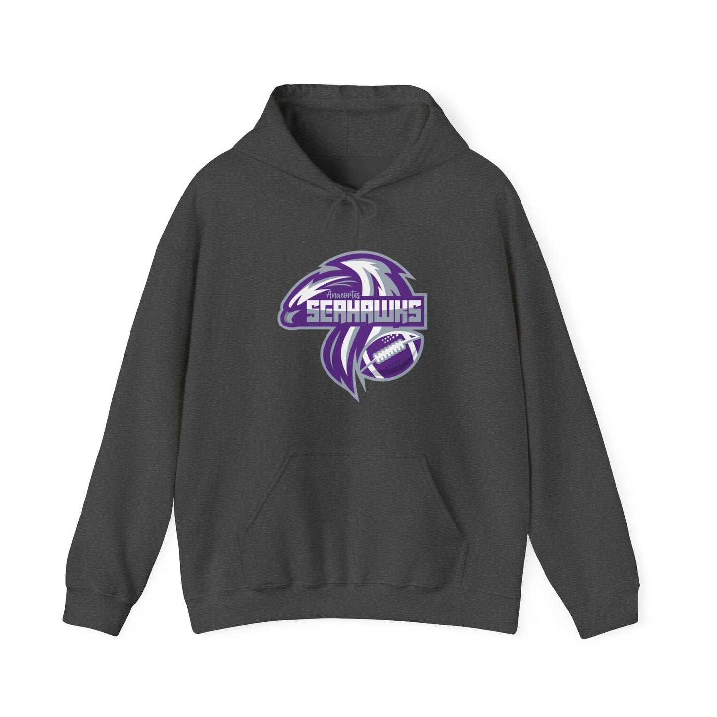 ANACORTES SEAHAWKS FOOTBALL 2 Unisex Heavy Blend™ Hooded Sweatshirt