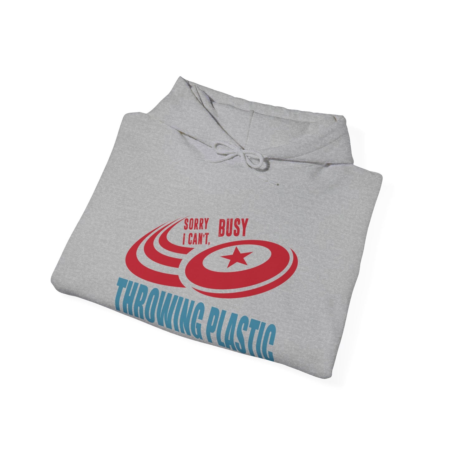 CANT..THROWING PLASTIC Unisex Heavy Blend™ Hooded Sweatshirt