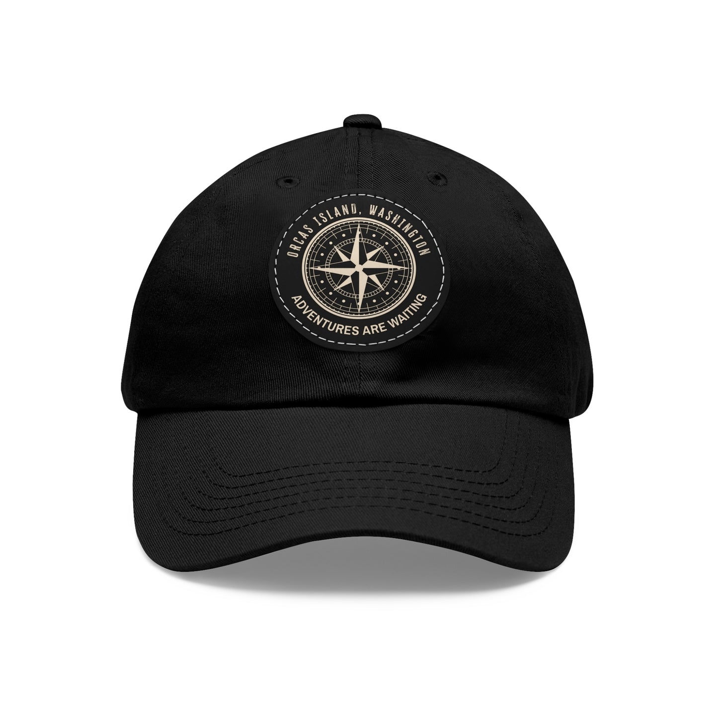 ORCAS COMPASS Hat with Leather Patch (Round)