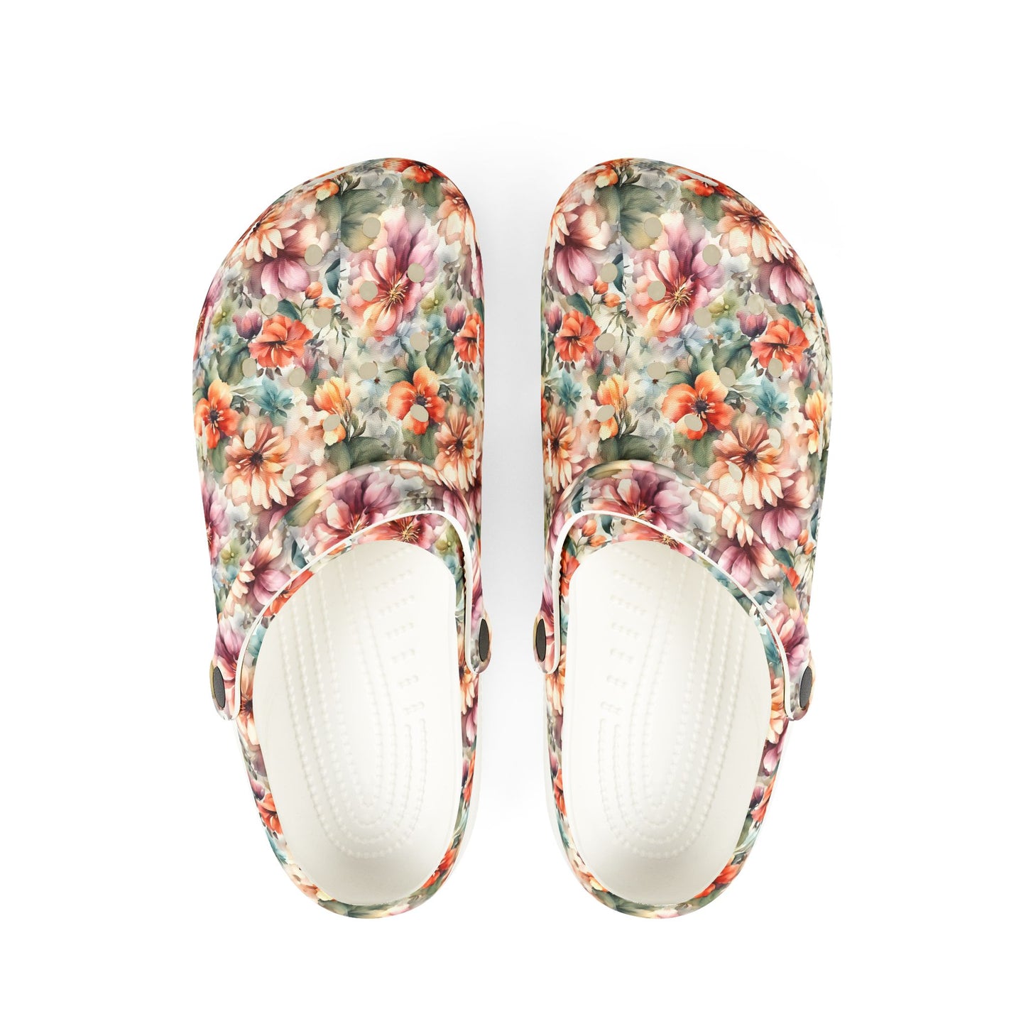 Soft Flowers Rubber Shoes