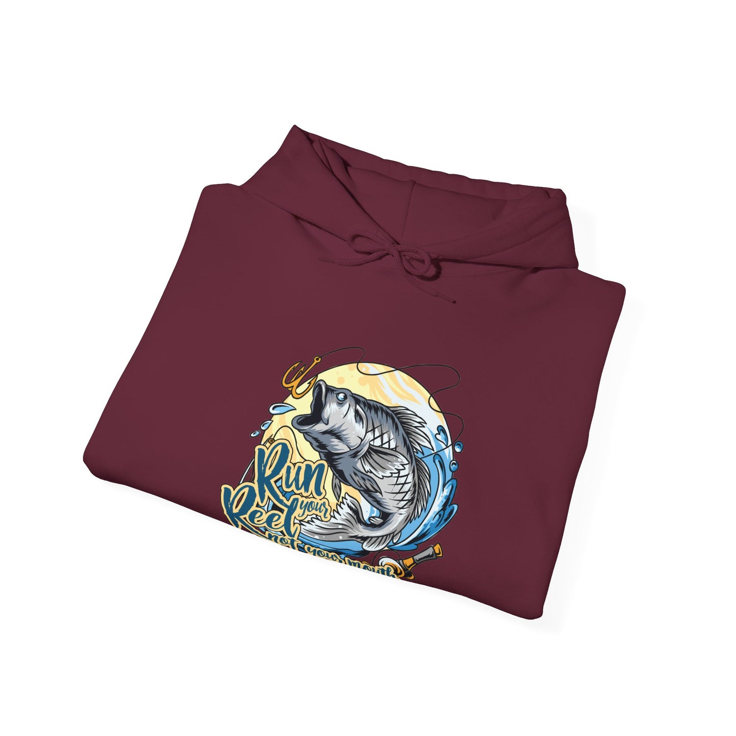 Copy of RUN YOUR REEL - 3 Unisex Heavy Blend™ Hooded Sweatshirt