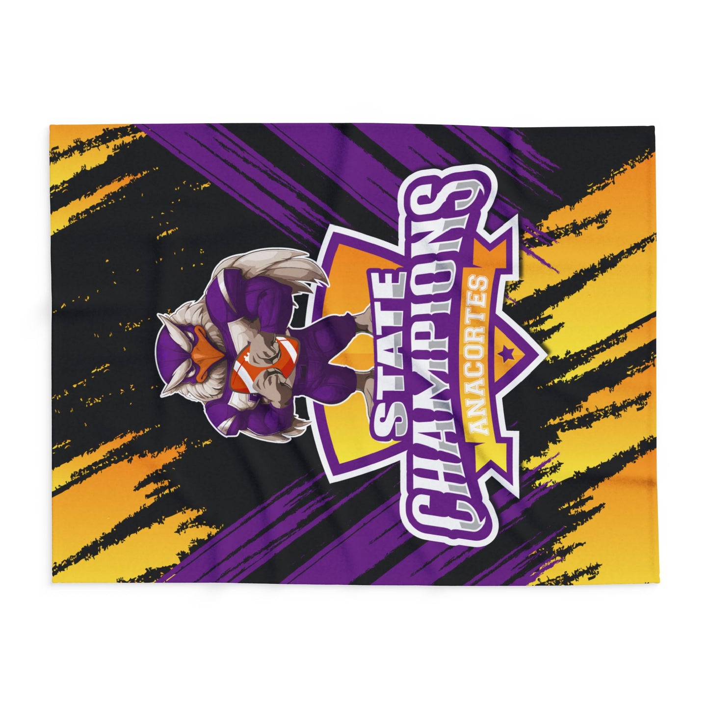 ANACORTES SEAHAWKS STATE CHAMP Arctic Fleece Blanket