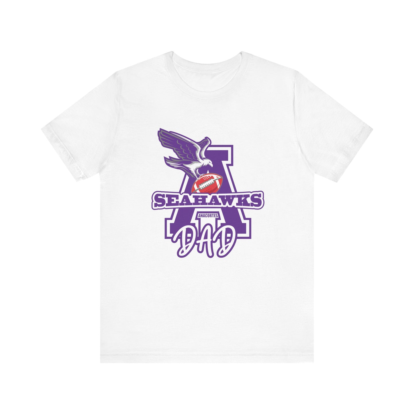 ANACORTES SEAHAWKS DAD Unisex Jersey Short Sleeve Tee