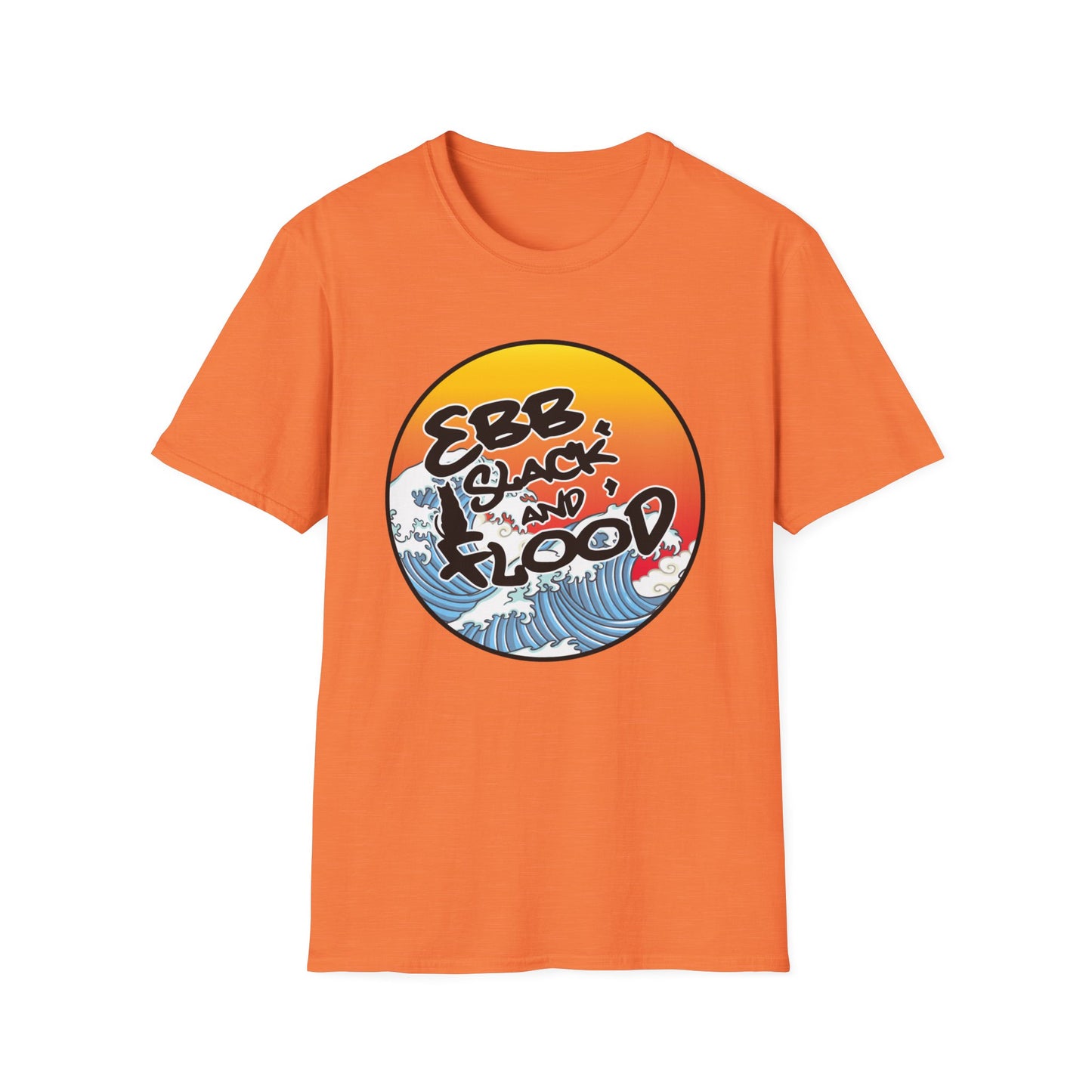 EBB SLACK FLOOD Wave Unisex Softstyle T-Shirt