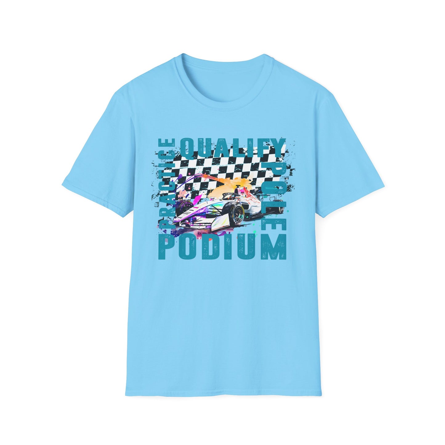 RACE DAY F1 Unisex Softstyle T-Shirt