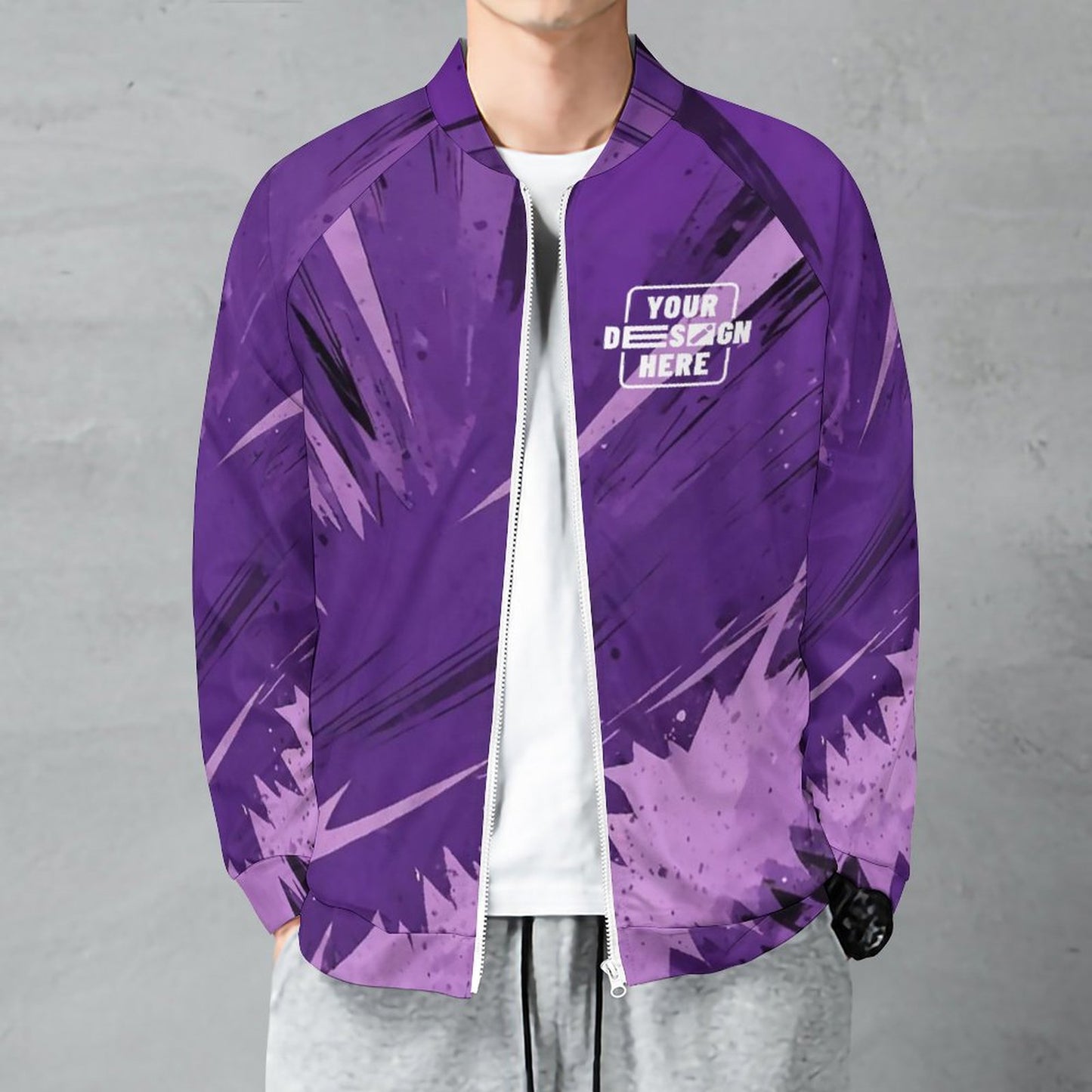 Raglan Zip-up JACKET
