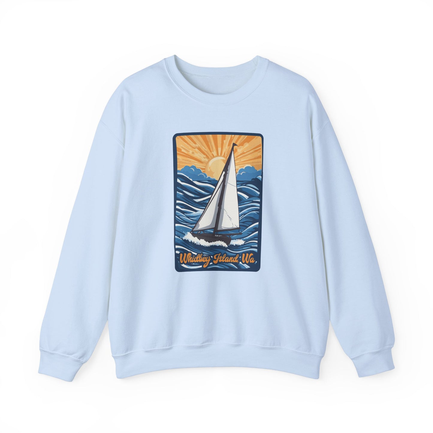 WHIDBEY ISLAND WA Unisex Heavy Blend™ Crewneck Sweatshirt