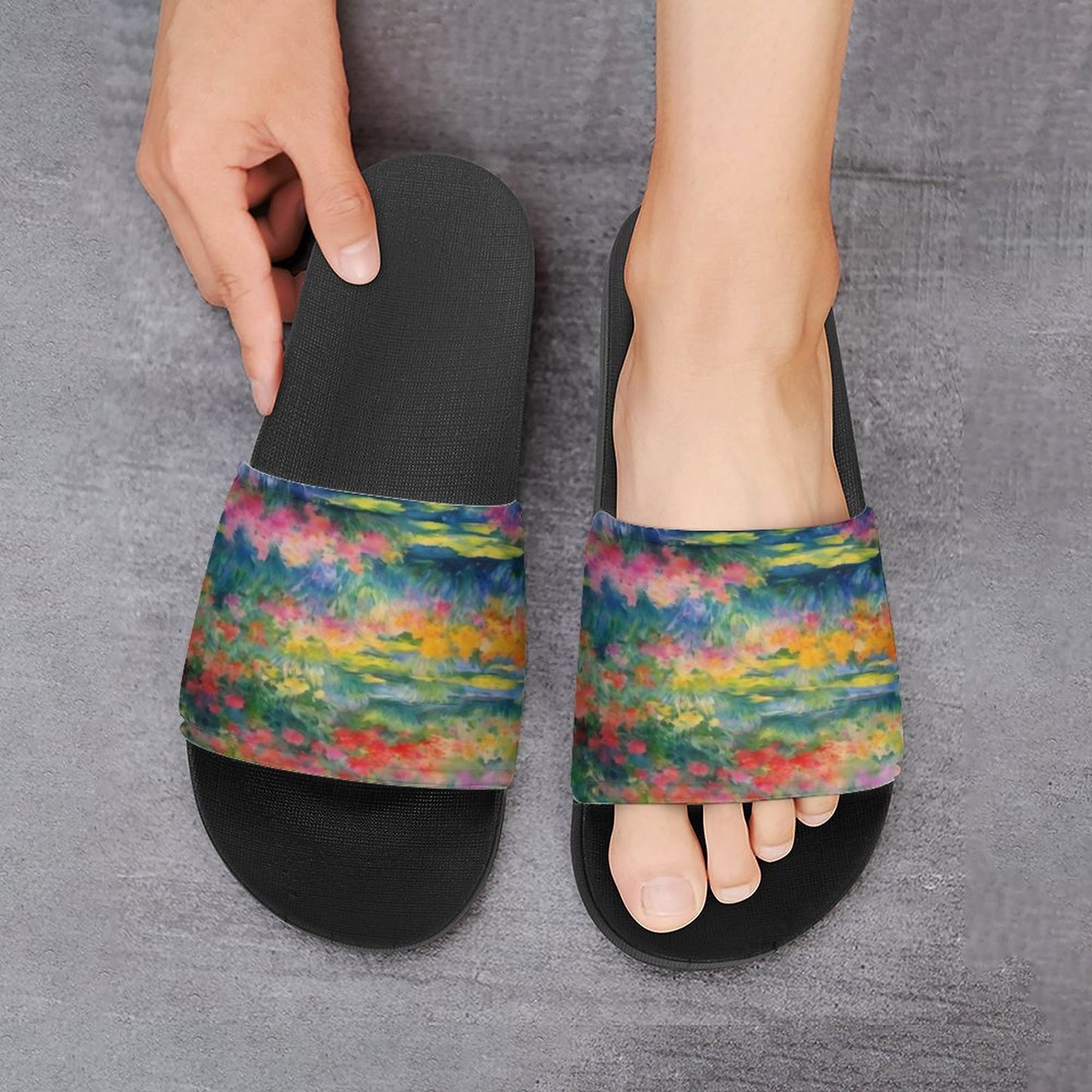 WILDFLOWER POND UnisexPVC Slippers