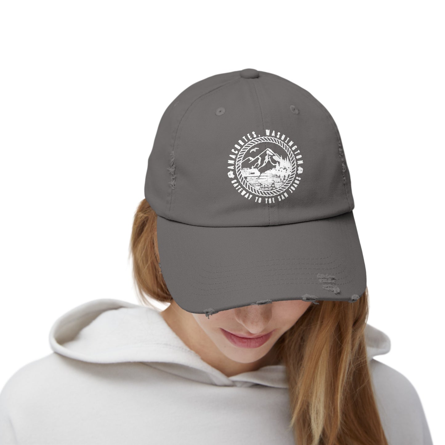 ANACORTES GATEWAY 2 Unisex Distressed Cap