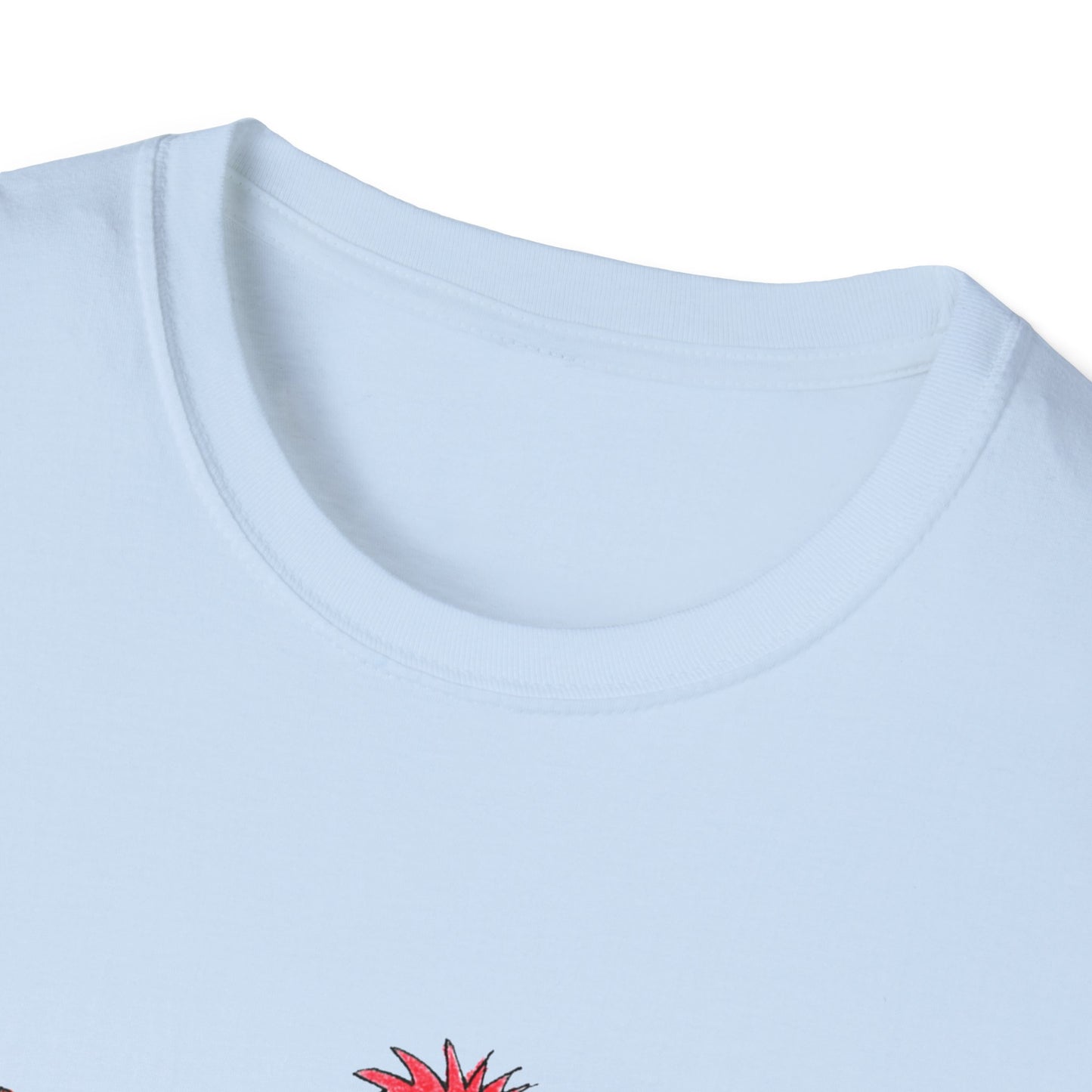 Whimzy Bird Unisex Softstyle T-Shirt