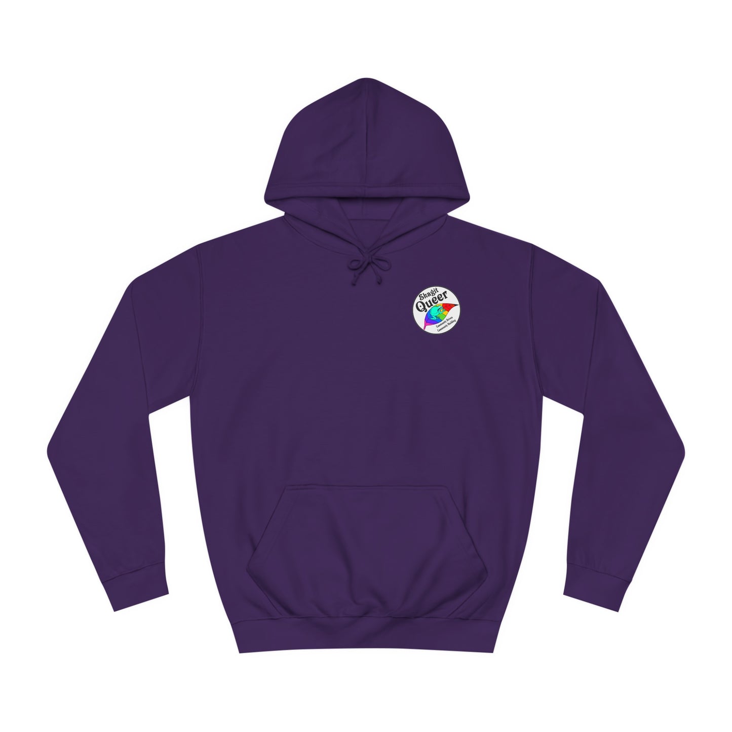2 SKAGIT QUEER Unisex College Hoodie