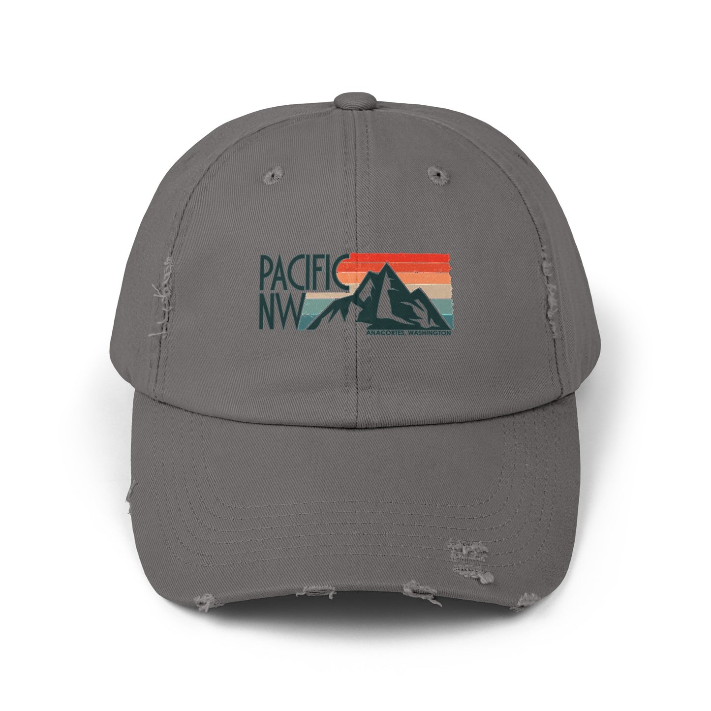 PNW ANACORTES Unisex Distressed Cap