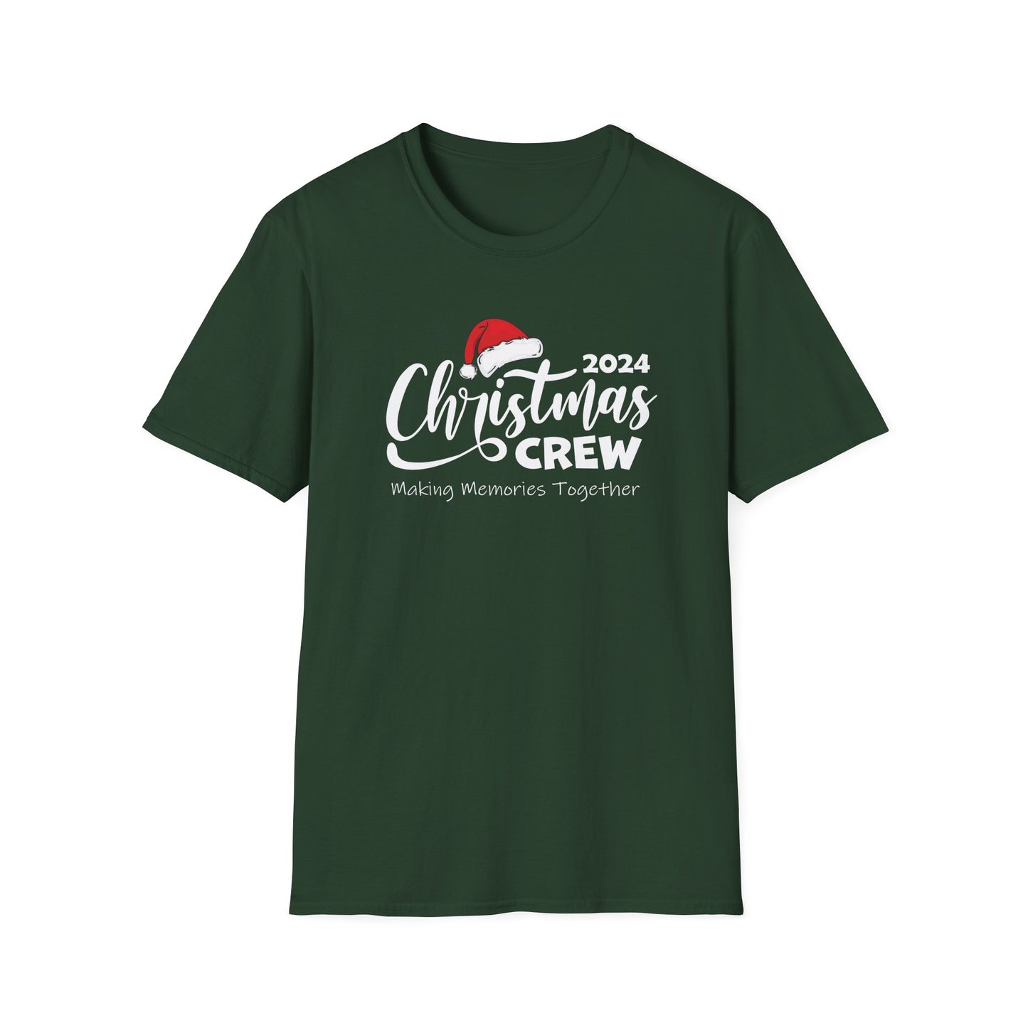 CHRISTMAS CREW 2024 Ornaments Unisex Softstyle T-Shirt