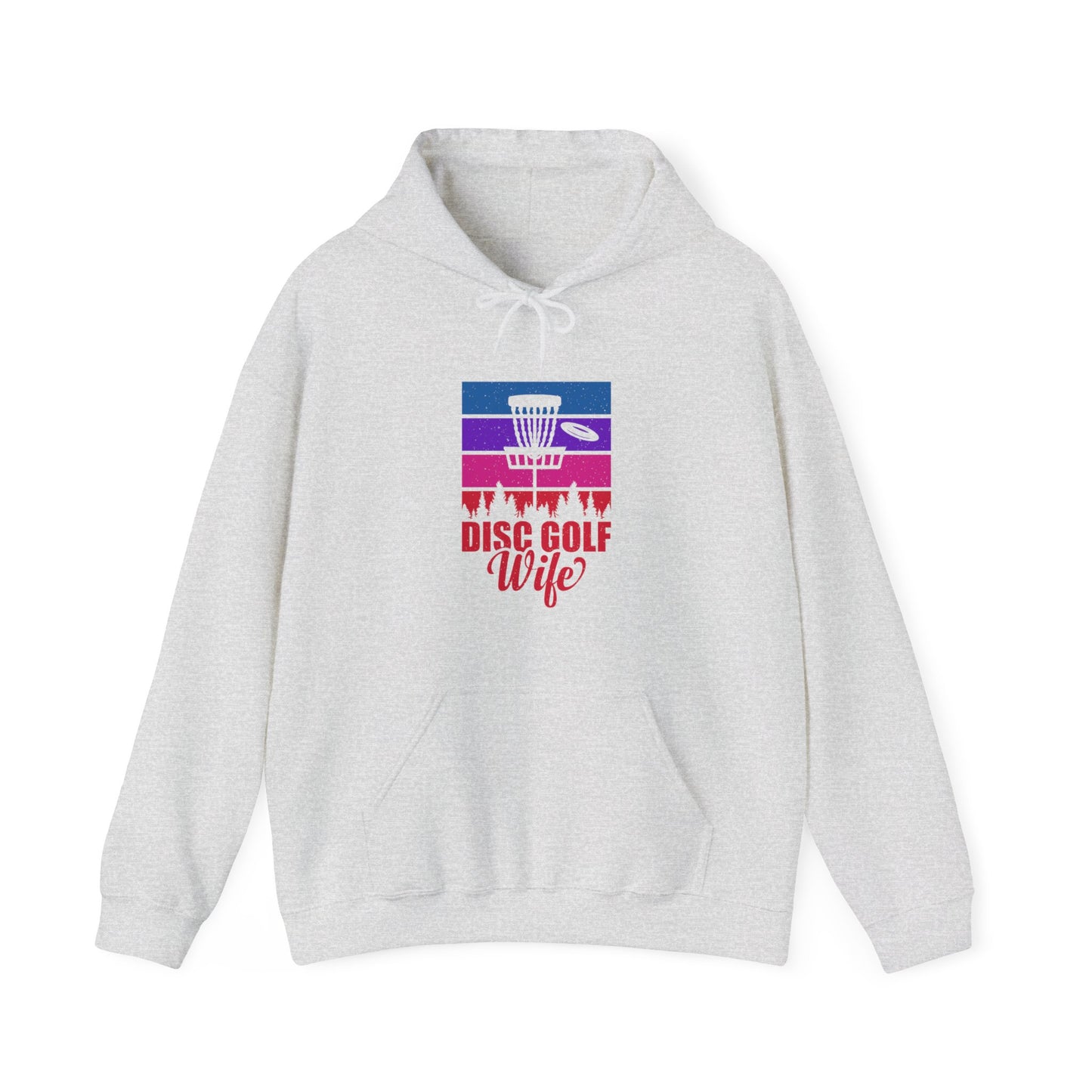DISC GOLF WIFE Unisex Heavy Blend™ Hooded Sweatshirt