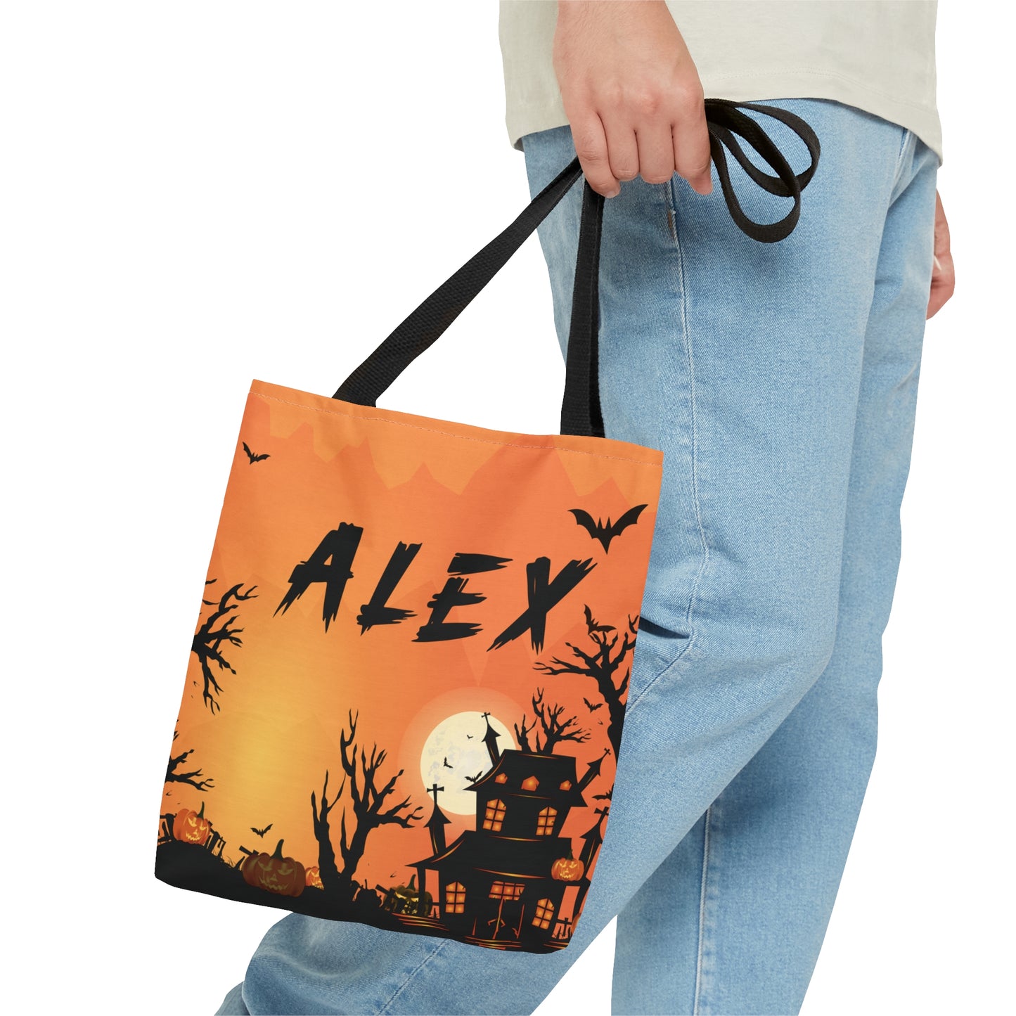 Scary Halloween Tote Bag