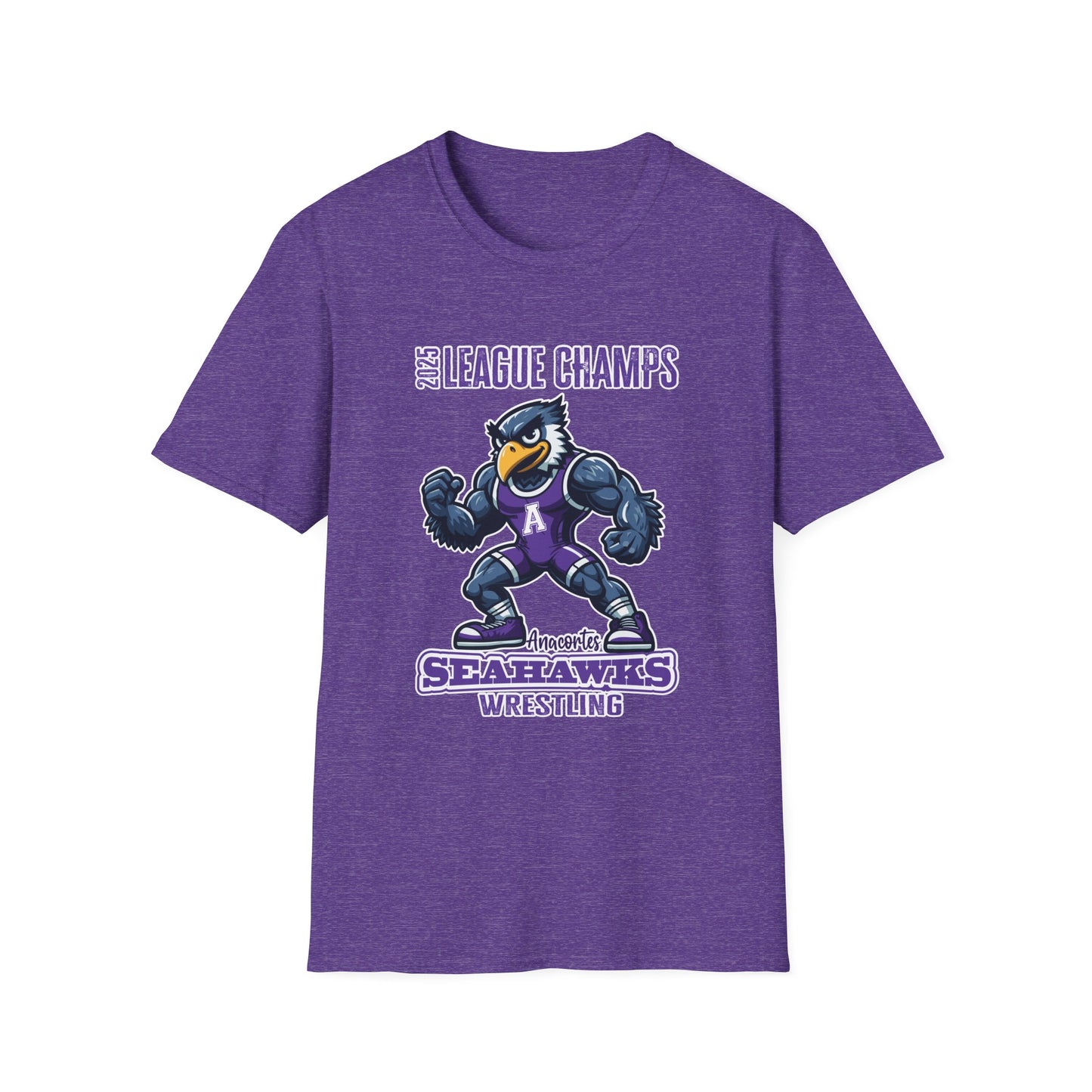 ANACORTES SEAHAWKS WRESTLING Unisex Softstyle T-Shirt