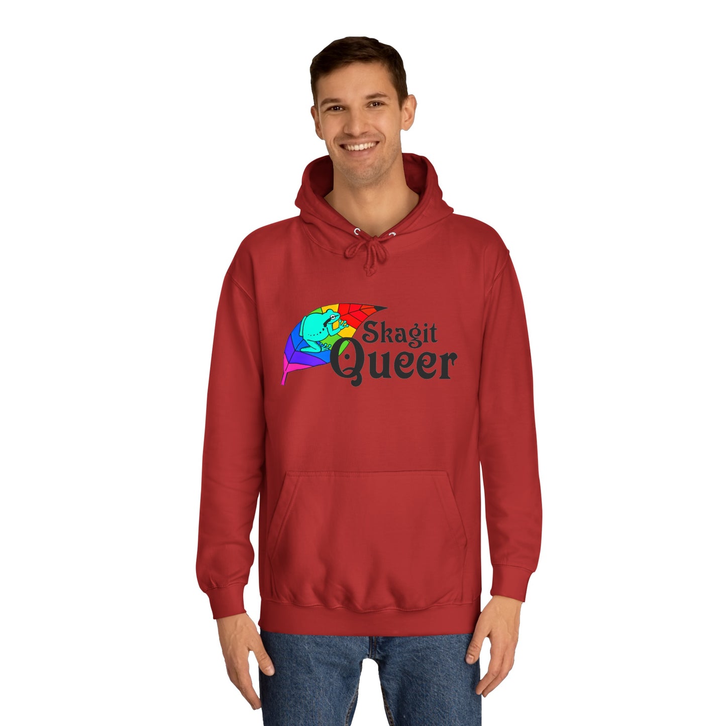 SKAGIT QUEER Unisex College Hoodie