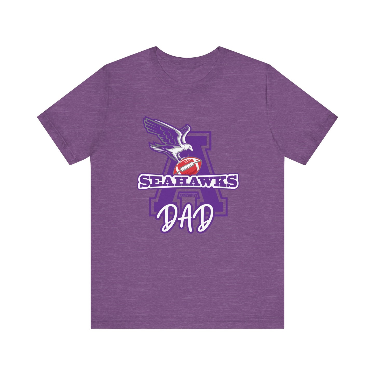 ANACORTES SEAHAWKS DAD Unisex Jersey Short Sleeve Tee