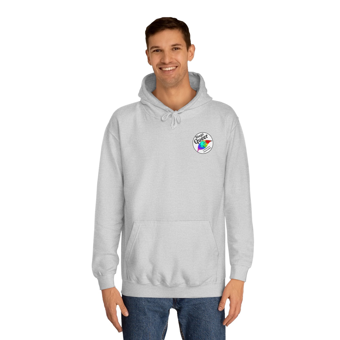 2 SKAGIT QUEER Unisex College Hoodie