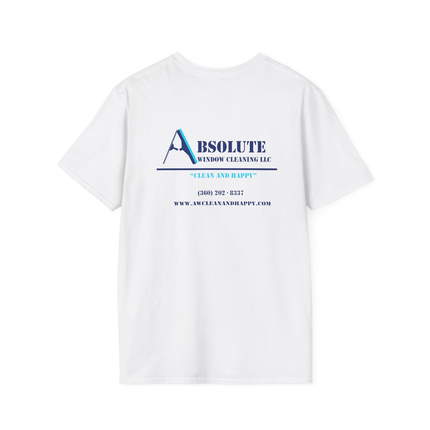 ABSOLUTE WINDOW - Blue Unisex Softstyle T-Shirt